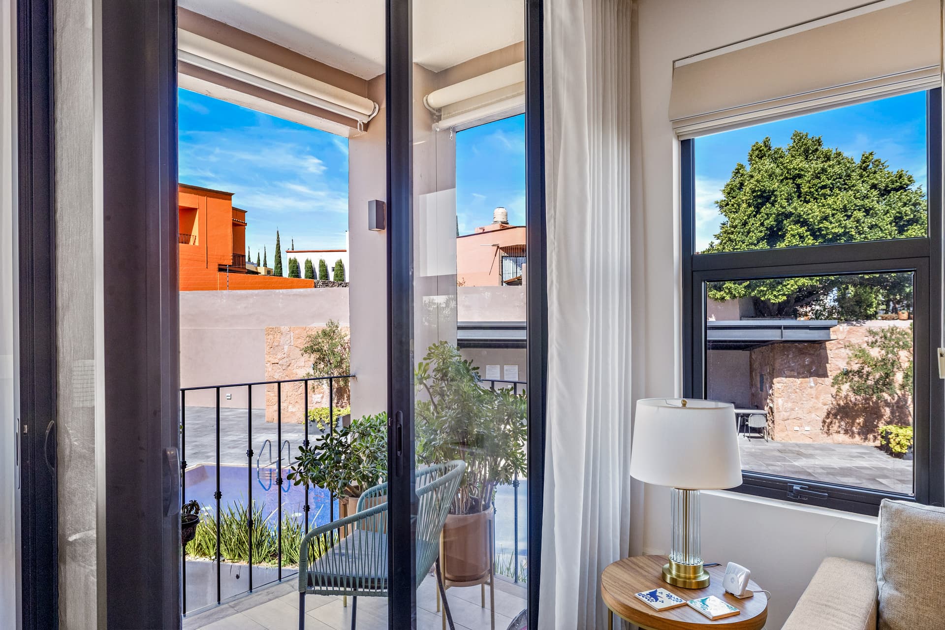 Barrio Santo 9C — terrace and views