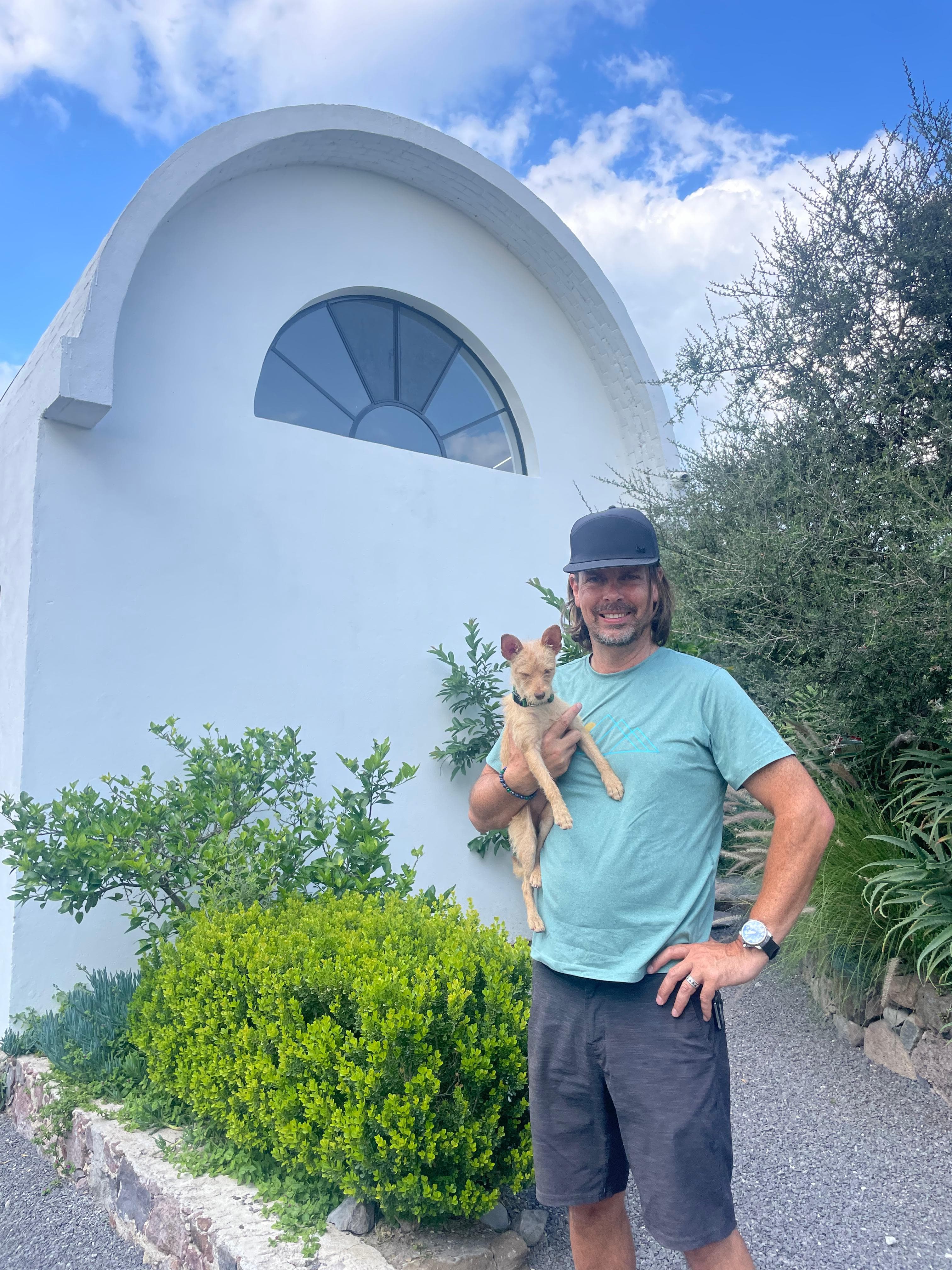 Rescue dogs on the ranchito near San Miguel de Allende