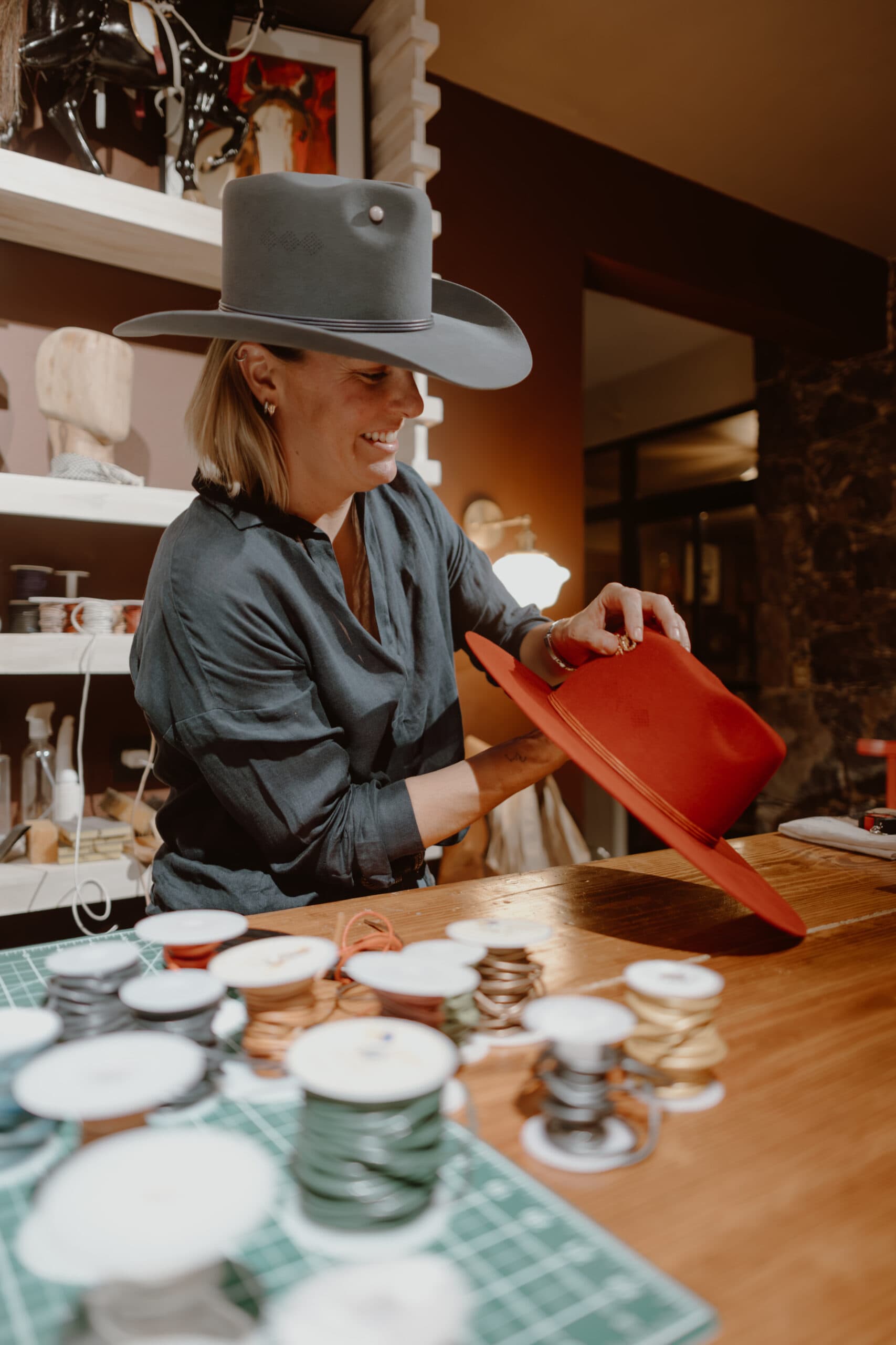 Suki Palomina hat artistry