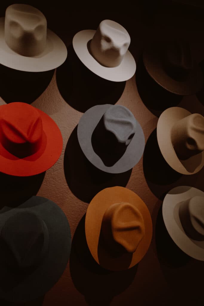 Suki Palomina hat detail