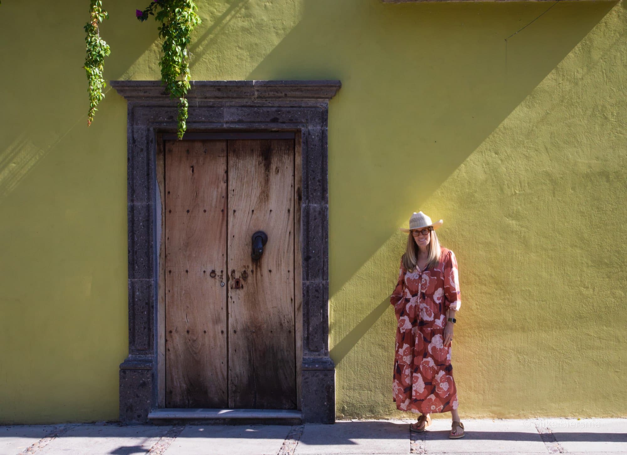 Tiffany Paige on a street in San Miguel de Allende