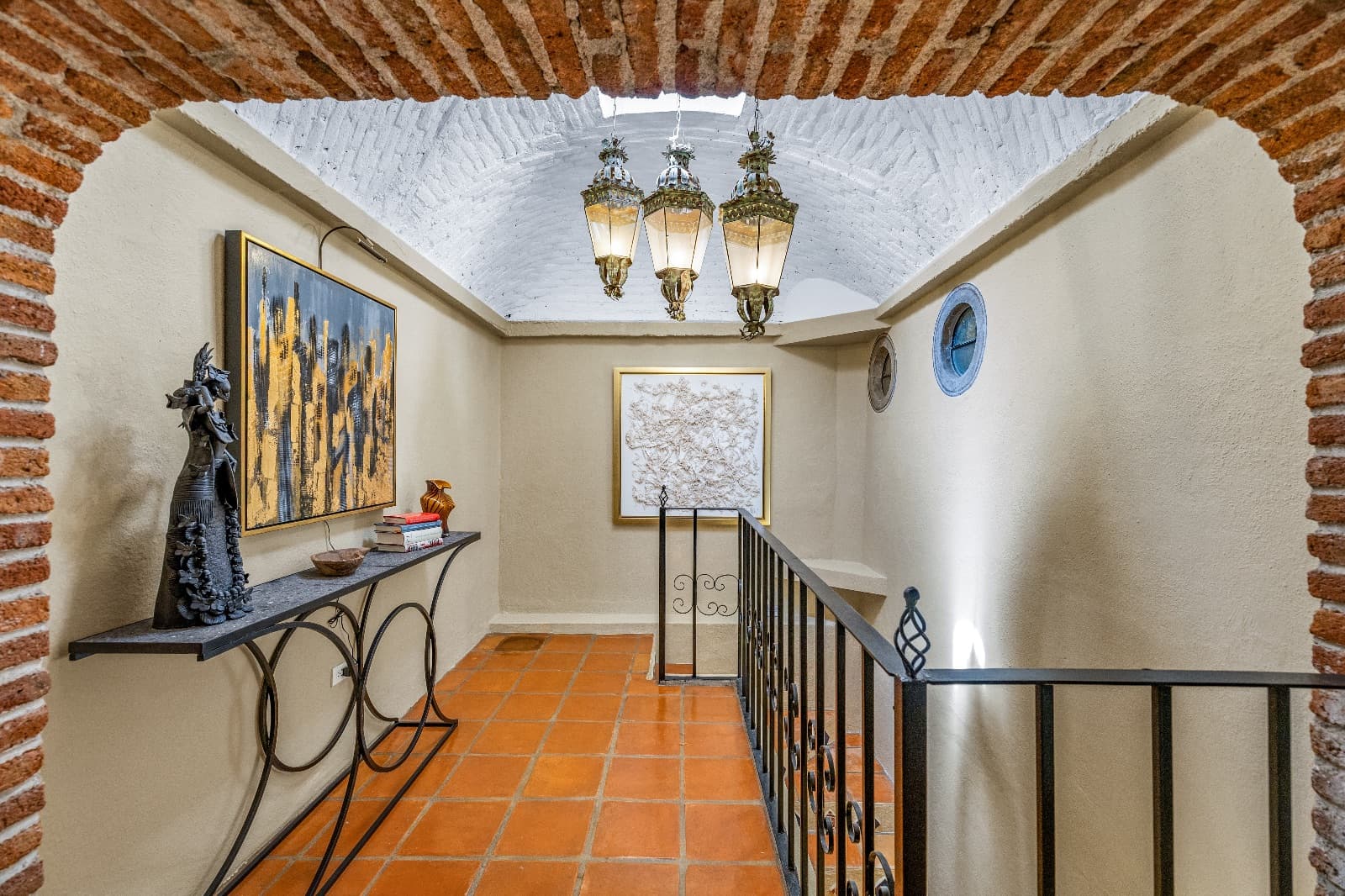 Casa Refugio — San Antonio, San Miguel de Allende — photo 9 — elegant colonial hallway, authentic charm