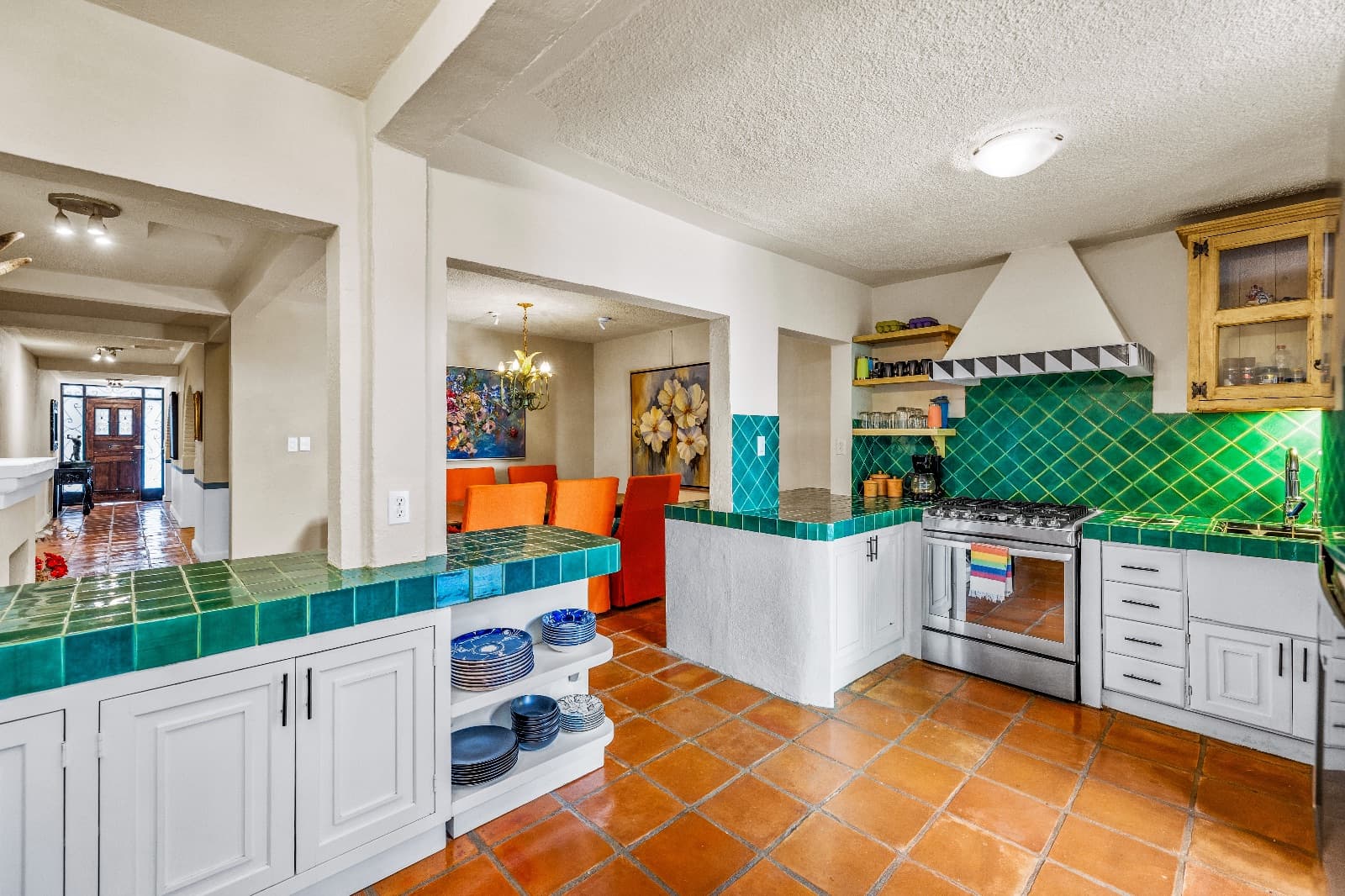 Casa Refugio — San Antonio, San Miguel de Allende — photo 6 — vibrant traditional mexican kitchen masterpiece