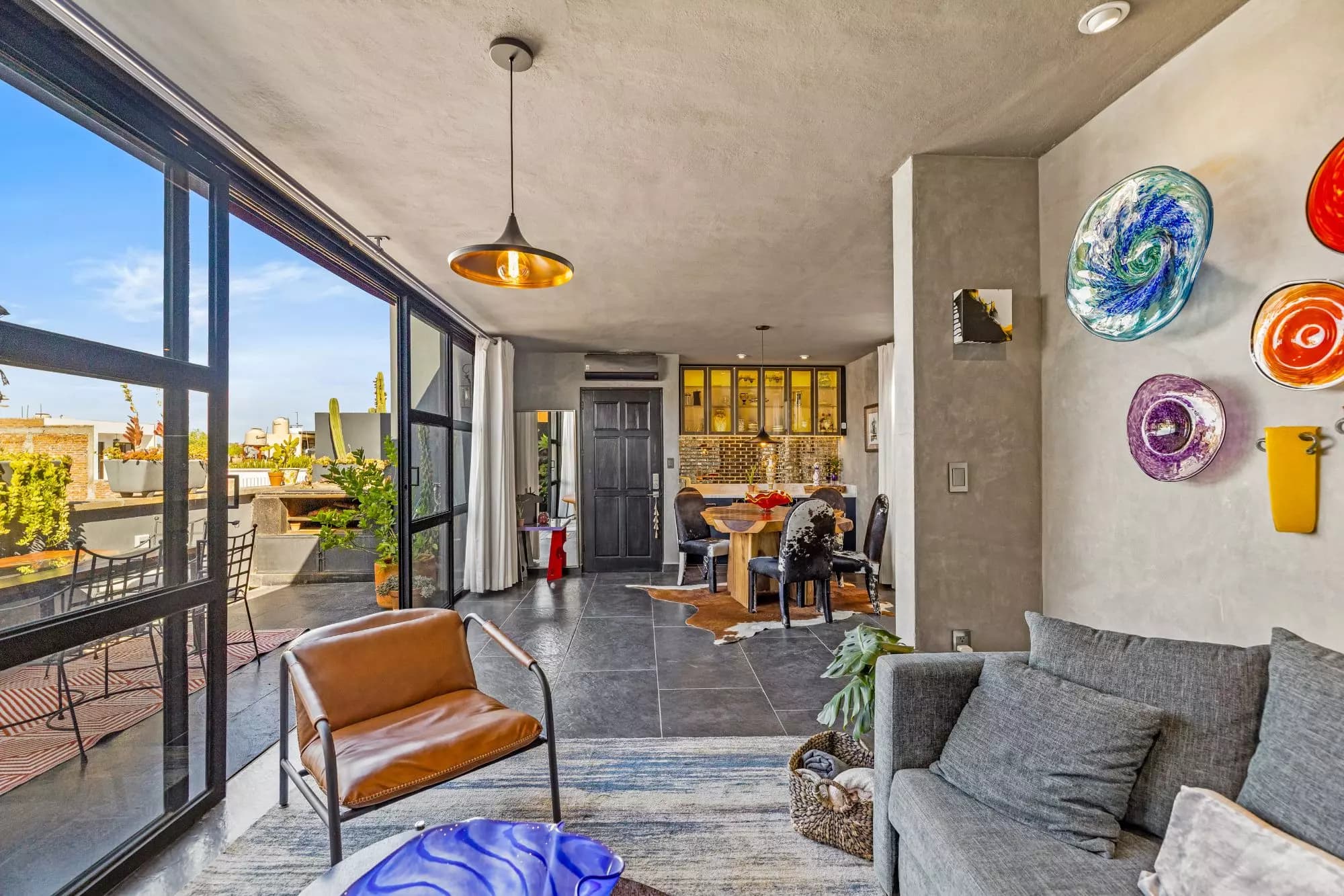 Penthouse Quebrada — San Miguel de Allende Centro, San Miguel de Allende — photo 6 — luminous rooftop living, artfully curated
