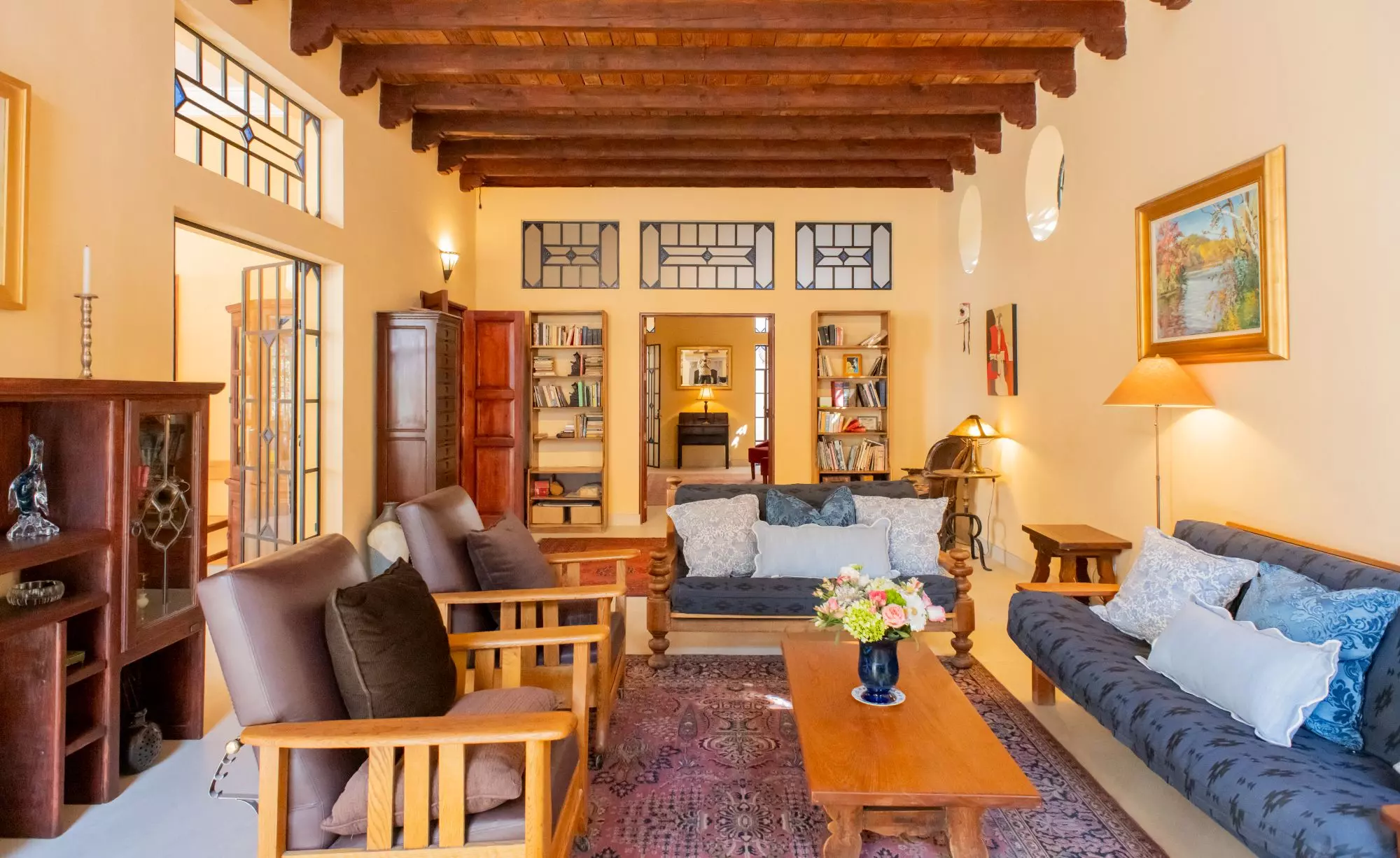 Casa Grande — Centro, San Miguel de Allende — photo 5 — luminous colonial living, rustic beamed elegance
