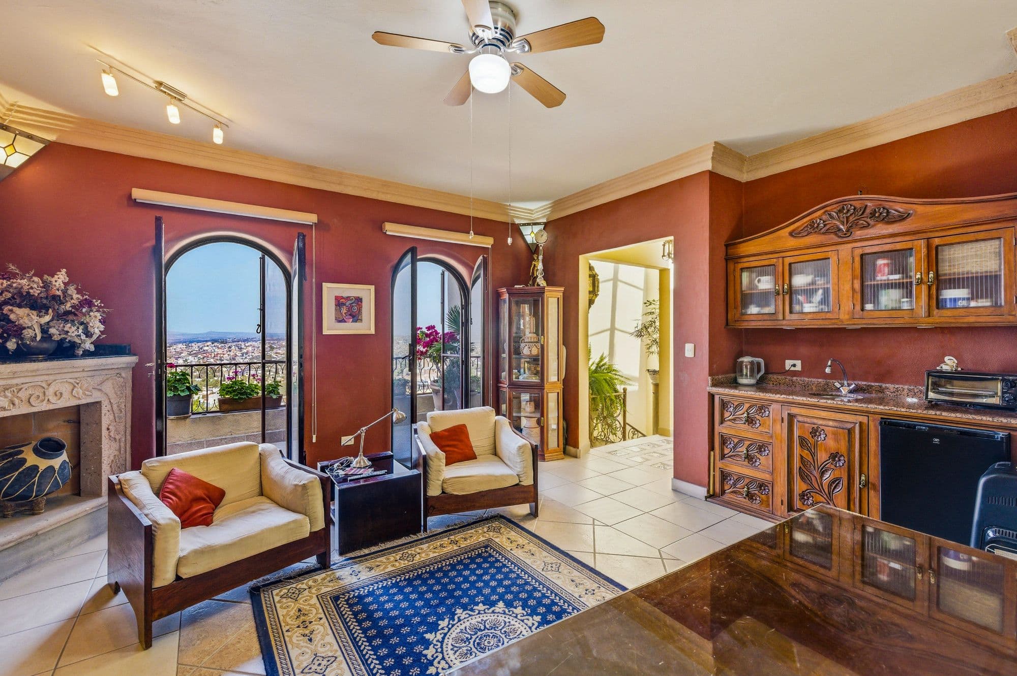 Casa Arie — Caracol, San Miguel de Allende — photo 10 — elegant colonial living with panoramic views