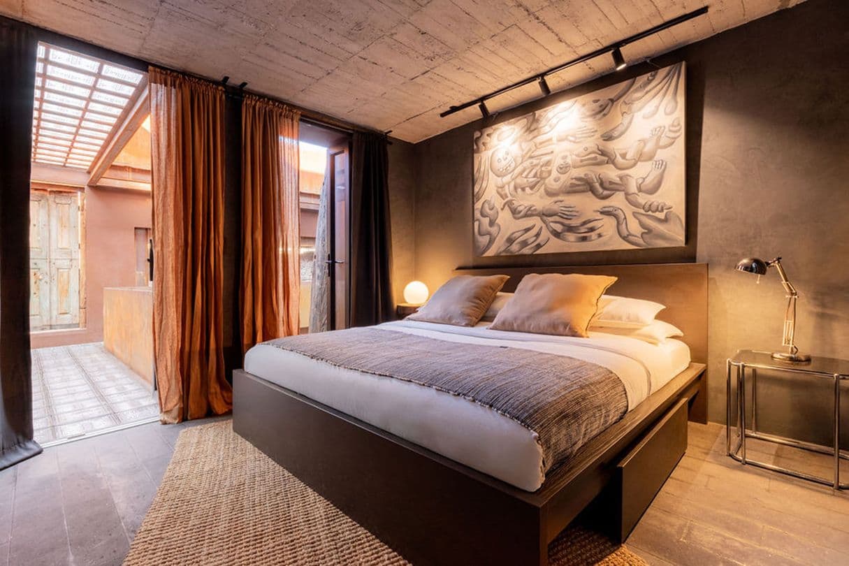 Casa Bomboti — Centro, San Miguel de Allende — photo 16 — sophisticated master suite, artisan details, ambient warmth