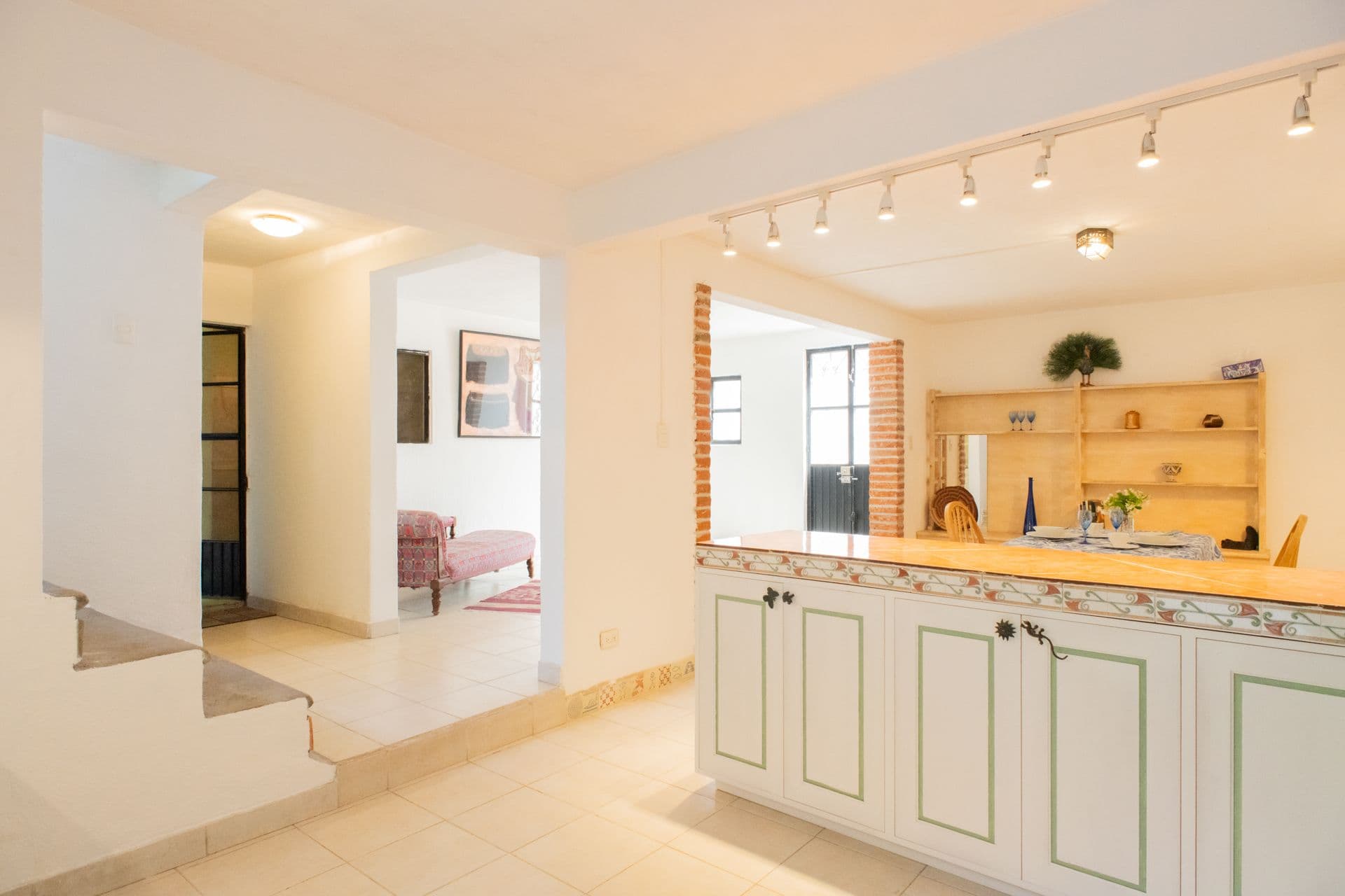 Casa Santuario — San Antonio, San Miguel de Allende — photo 5 — luminous open-concept entertaining space