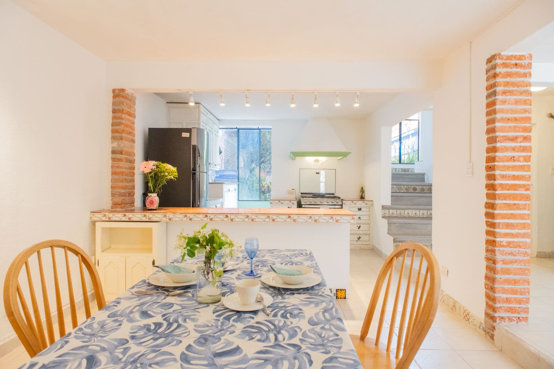 Casa Santuario — San Antonio, San Miguel de Allende — photo 7 — bright, open kitchen with rustic charm