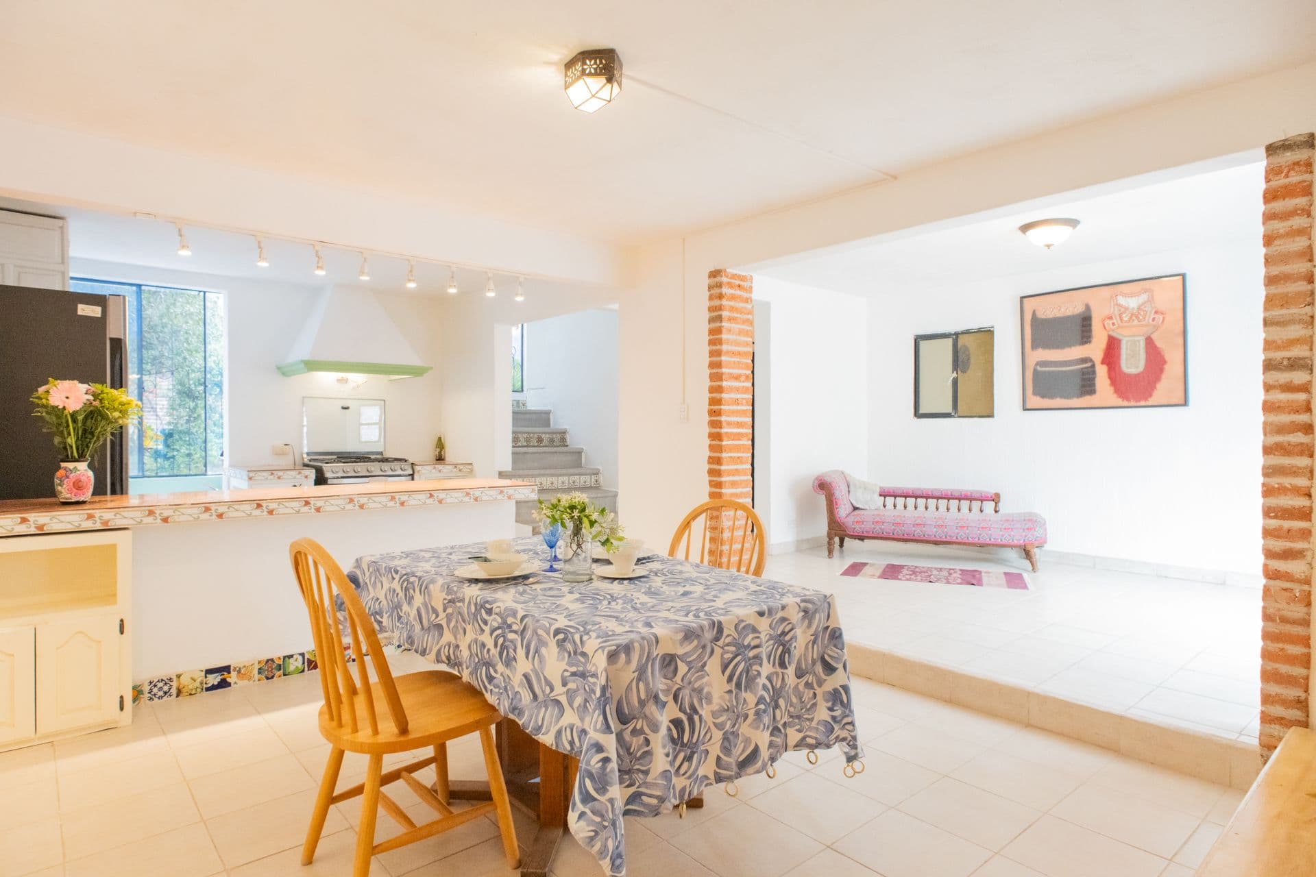 Casa Santuario — San Antonio, San Miguel de Allende — photo 4 — bright, open living space with traditional charm