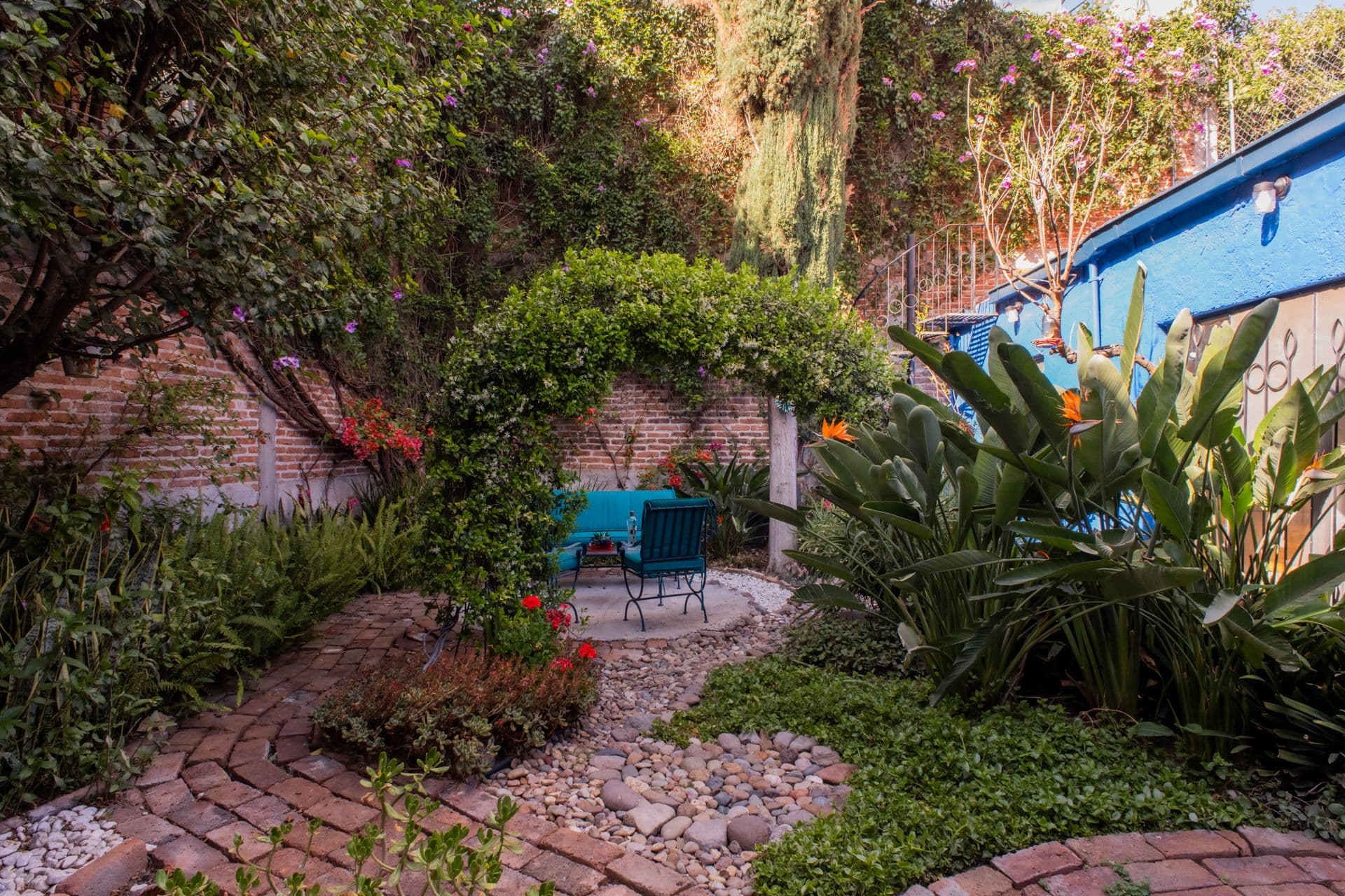Casa Santuario — San Antonio, San Miguel de Allende — photo 17 — lush private courtyard oasis