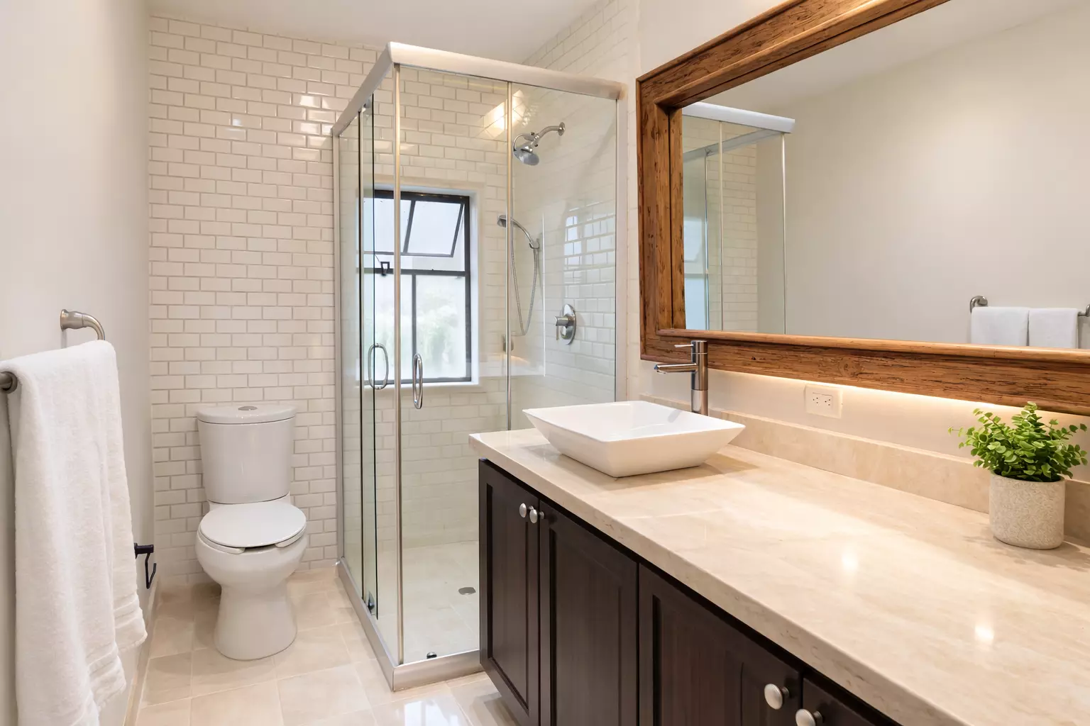 Casa Tranquila — Guadalupe, San Miguel de Allende — photo 28 — spa-like ensuite with designer finishes