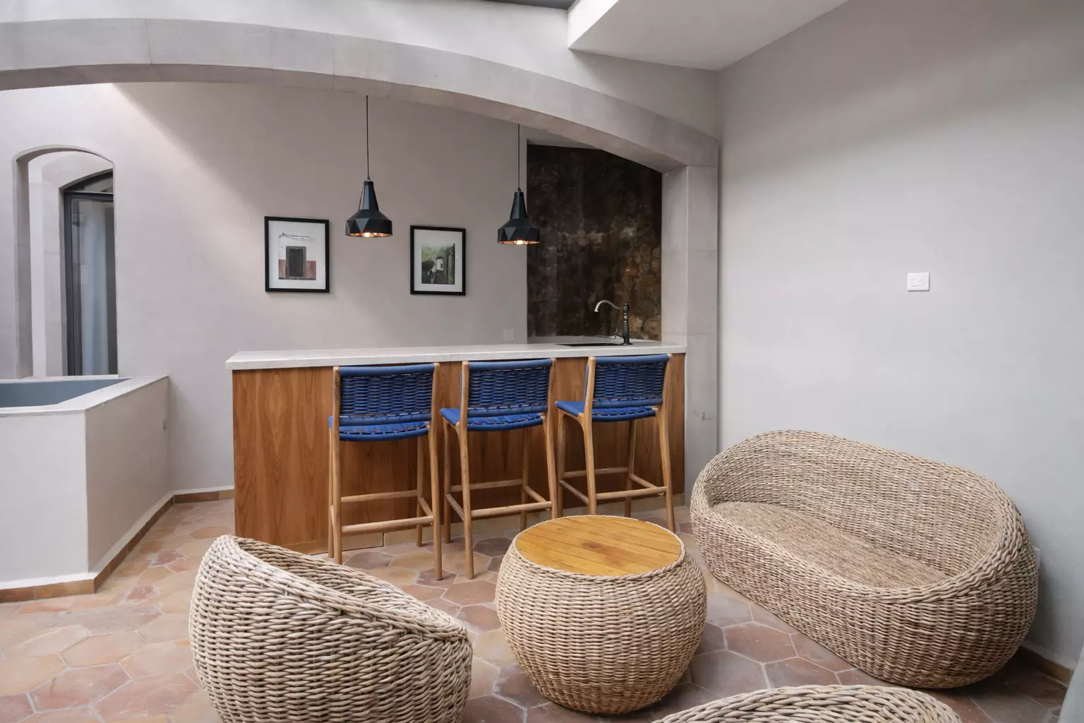 Casa Tranquila — Guadalupe, San Miguel de Allende — photo 3 — sophisticated entertaining space, natural light abundant