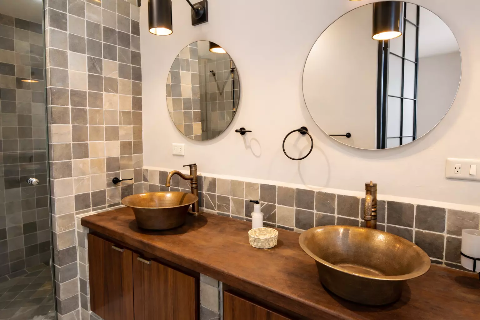 Casa Tranquila — Guadalupe, San Miguel de Allende — photo 19 — spa-inspired dual vanity oasis