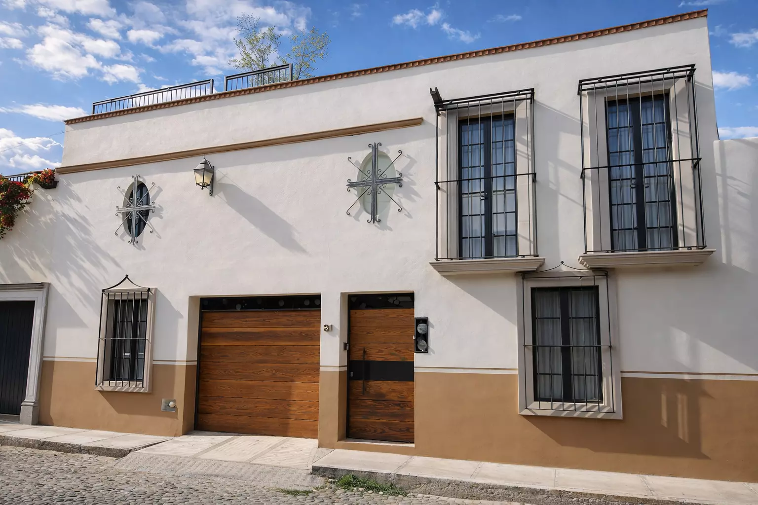 Casa Tranquila — Guadalupe, San Miguel de Allende — photo 2 — charming colonial facade, artisanal details