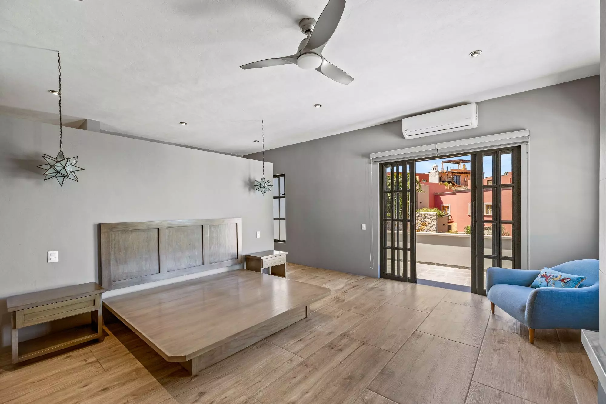 Casa San Uriel — El Paraiso, San Miguel de Allende — photo 21 — luminous open-concept living with terrace views