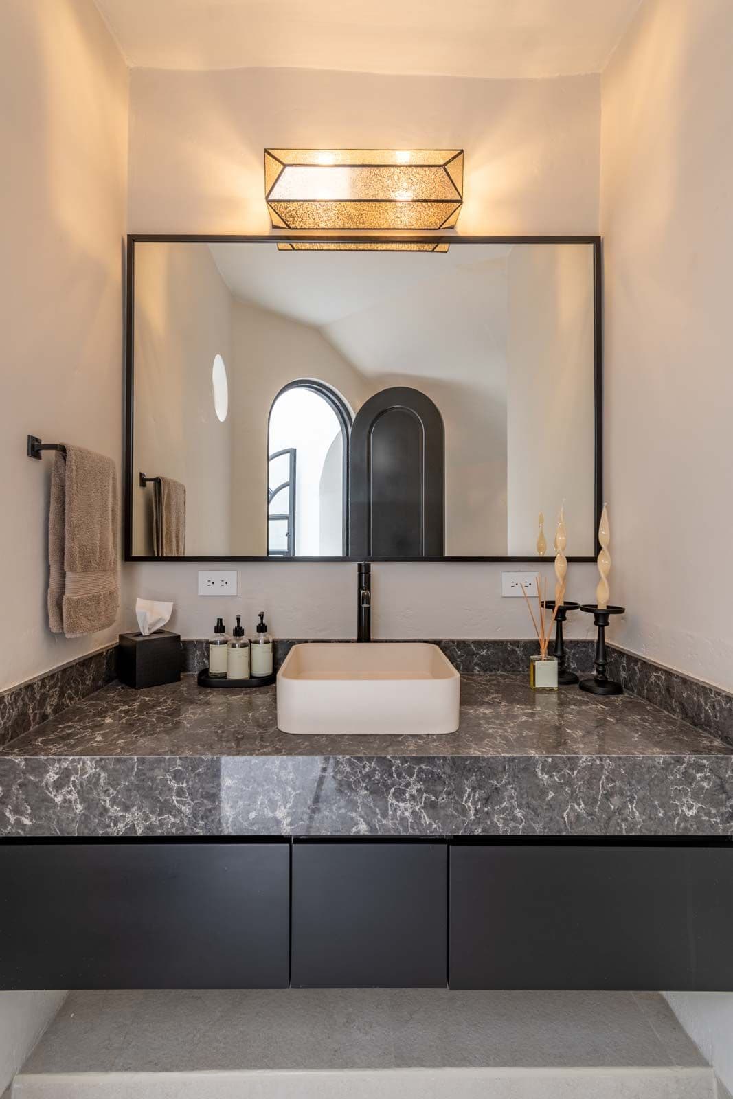 Casa de Luz — Ojo de Agua, San Miguel de Allende — photo 7 — sophisticated spa-inspired bathroom elegance