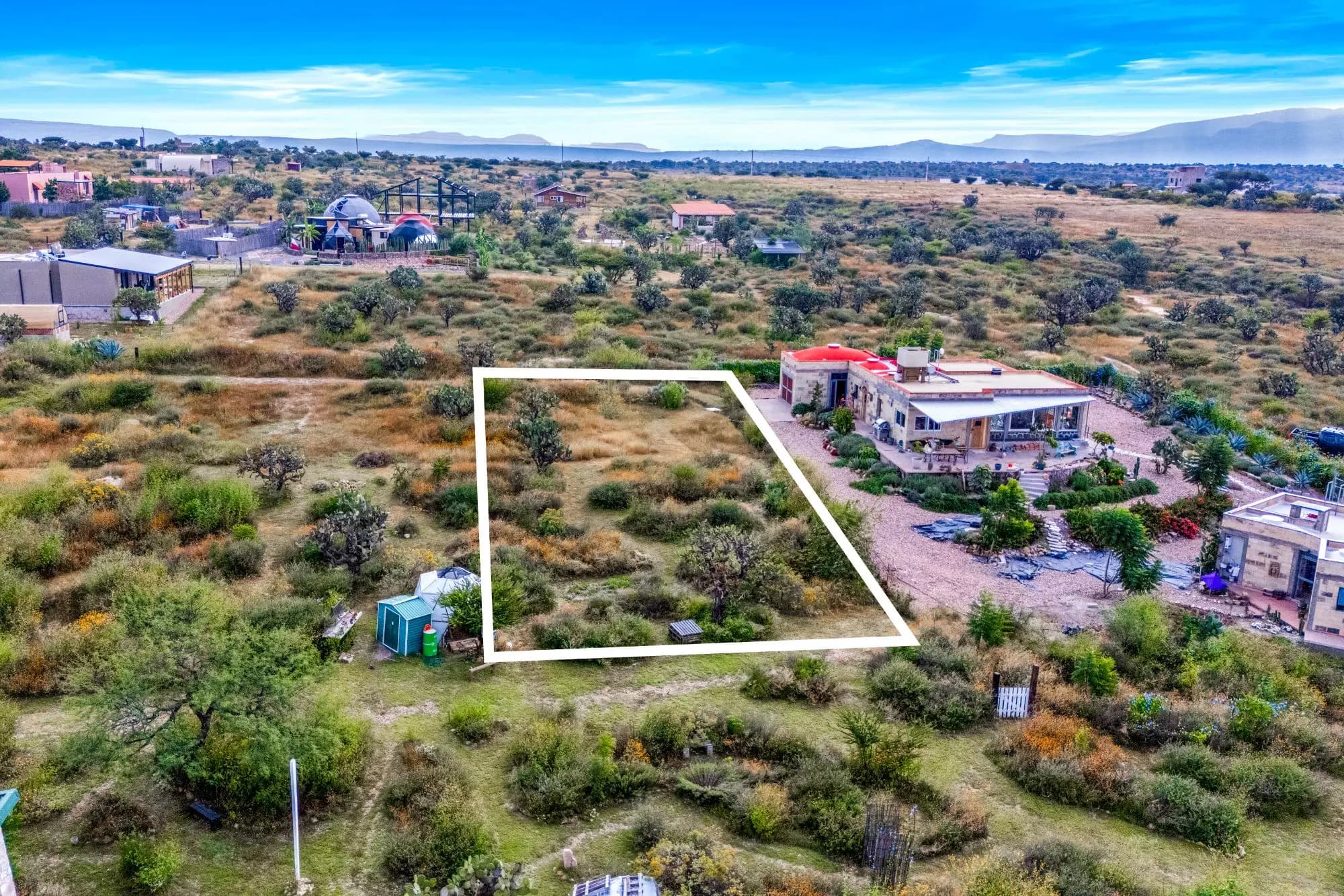 Hapori Eco Aldea Lot 3 — Capadero (San Isidro Capadero), San Miguel de Allende — photo 2 — pristine land, expansive valley views