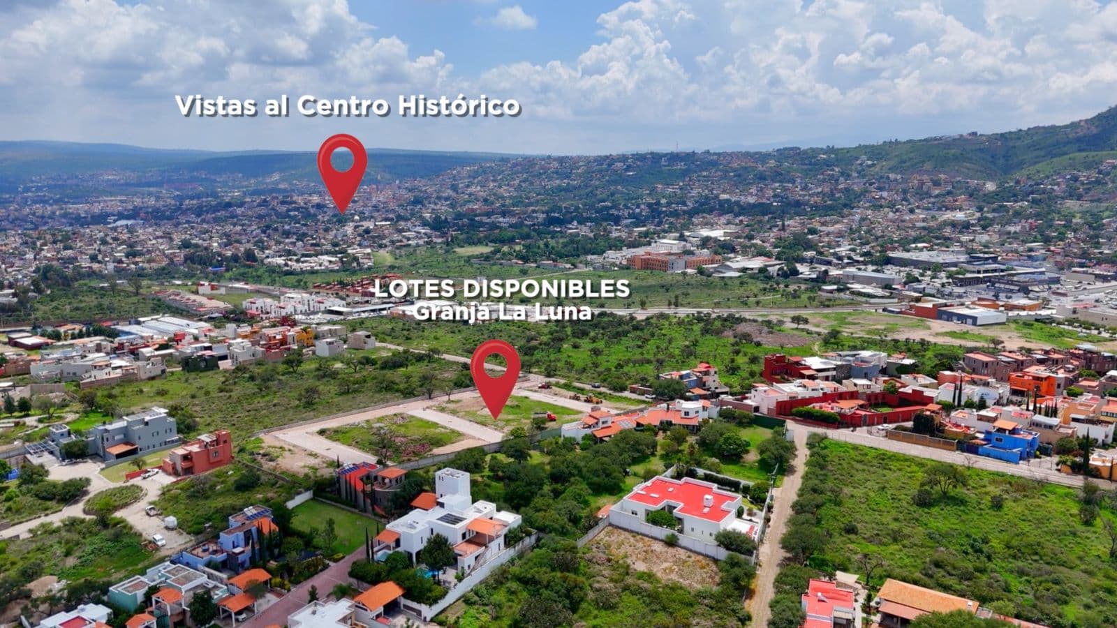 Lote Granja Luna L-4 M-D — Residencial Malanquin la Mesa, San Miguel de Allende — photo 4 — panoramic hilltop views, prime development location