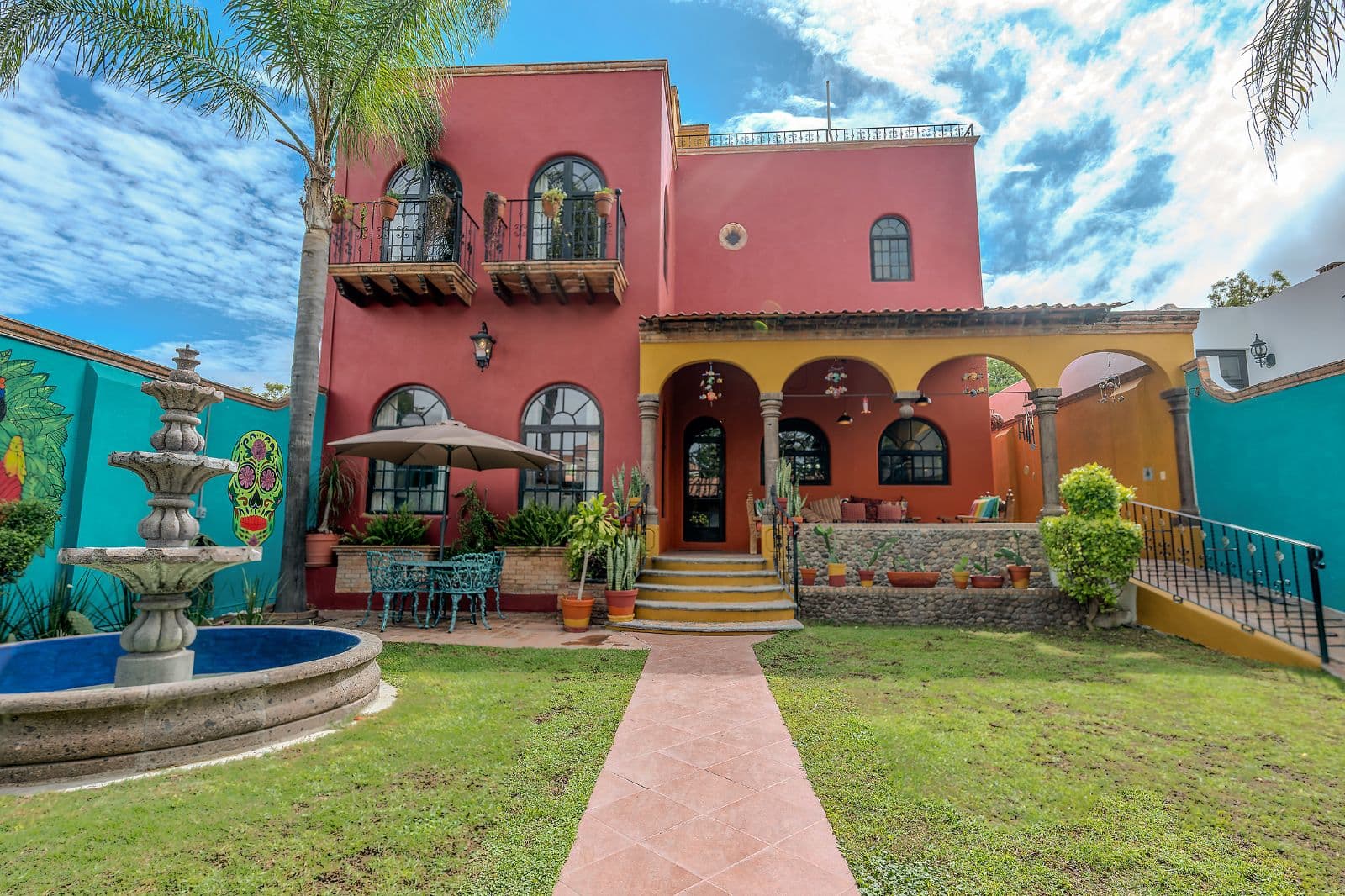 Casa Colorida — Villa de los Frailes, San Miguel de Allende — photo 14 — vibrant colonial courtyard, timeless mexican charm