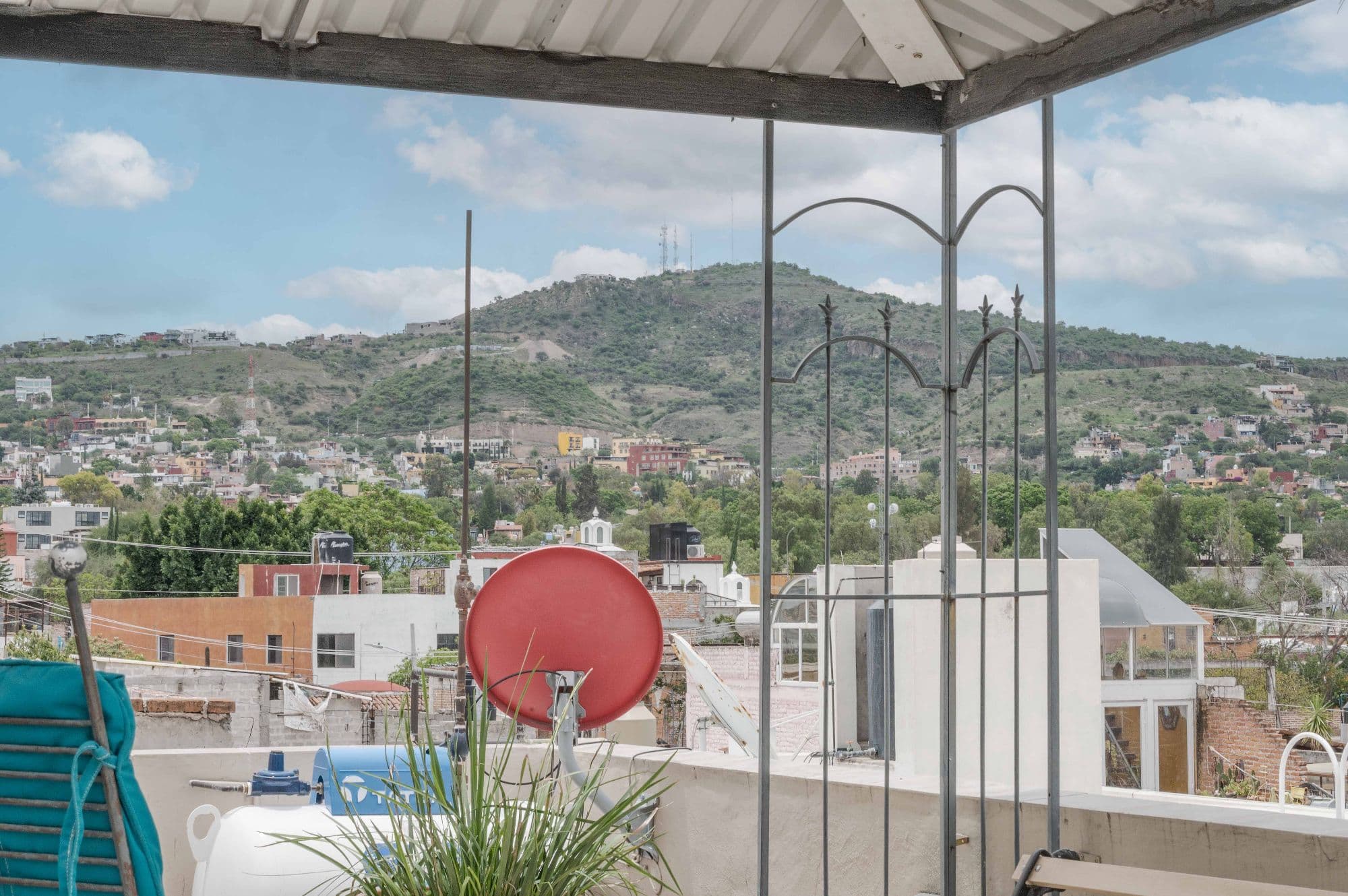 Casa Azul Escondida — San Antonio, San Miguel de Allende — photo 15 — panoramic hillside views, sophisticated rooftop oasis