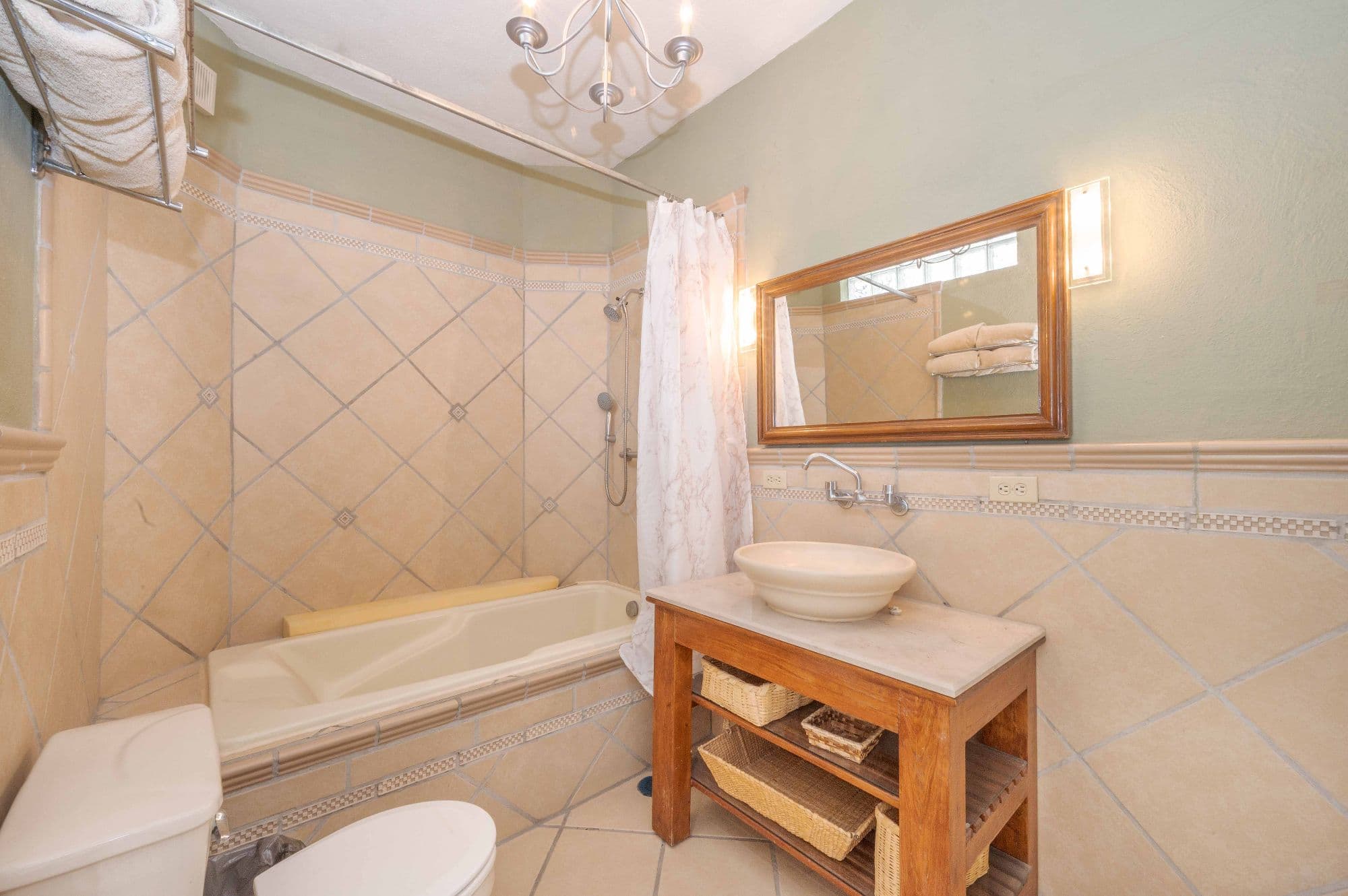 Casa Azul Escondida — San Antonio, San Miguel de Allende — photo 13 — elegant spa-inspired master bath sanctuary