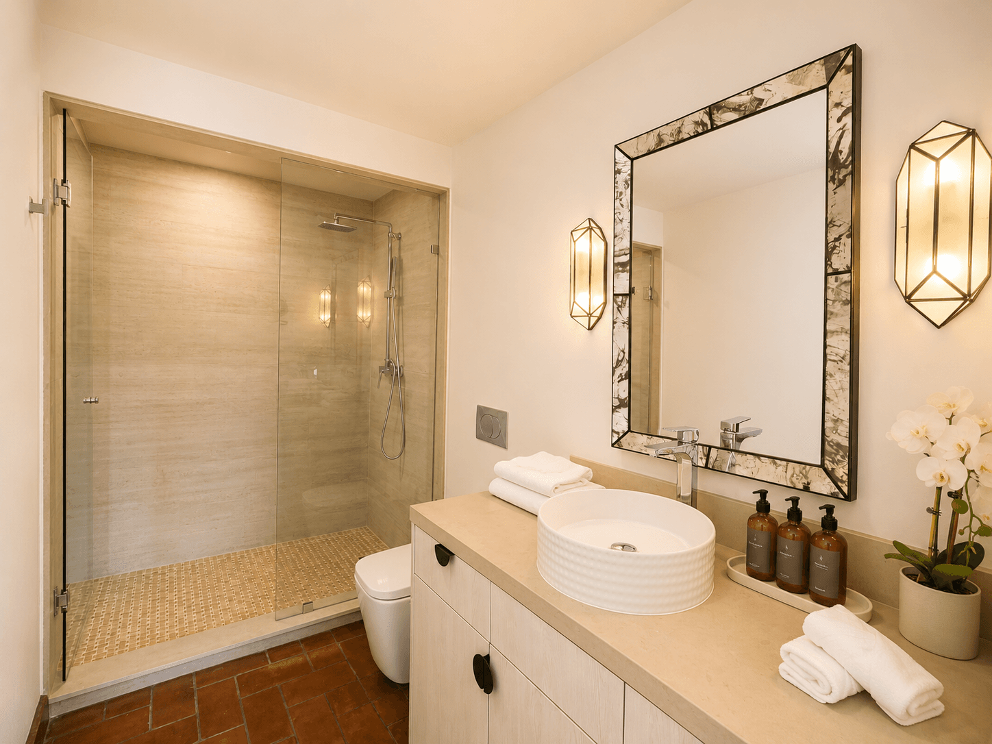 3 · Luxury Penthouse 2 Bedrooms with Private Rooftop - Paseo del Centro — Centro, San Miguel de Allende — photo 12 — spa-inspired sanctuary with luxurious finishes