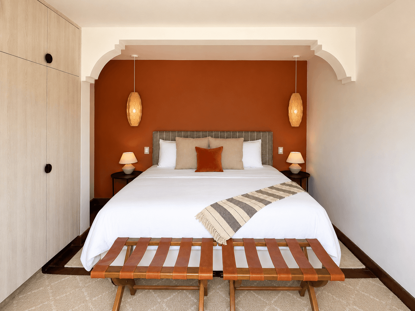 3 · Luxury Penthouse 2 Bedrooms with Private Rooftop - Paseo del Centro — Centro, San Miguel de Allende — photo 10 — warm terracotta sanctuary, timeless elegance