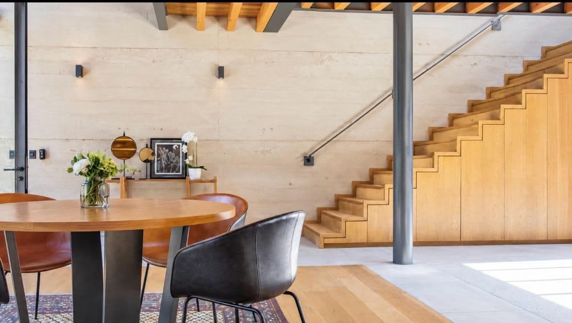 Villas Muros 11 — Los Senderos, Valle de los, San Miguel de Allende — photo 3 — modern industrial elegance meets warm wood