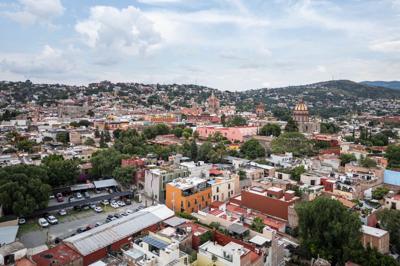 Casa Lagniappe — Centro, San Miguel de Allende — photo 2 — iconic colonial spires, panoramic mountain vistas