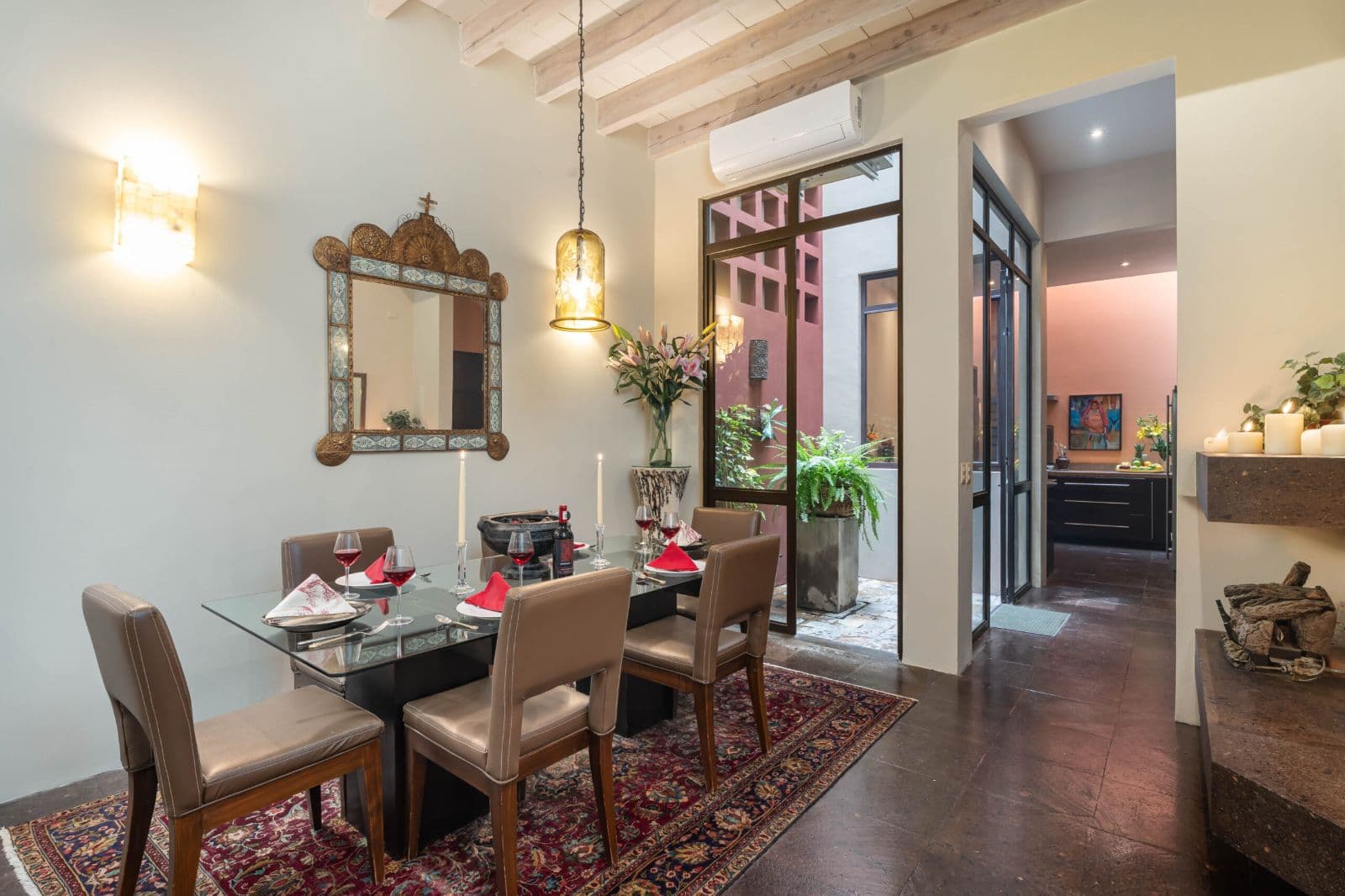 Casa Lagniappe — Centro, San Miguel de Allende — photo 9 — elegant dining, colonial architectural charm