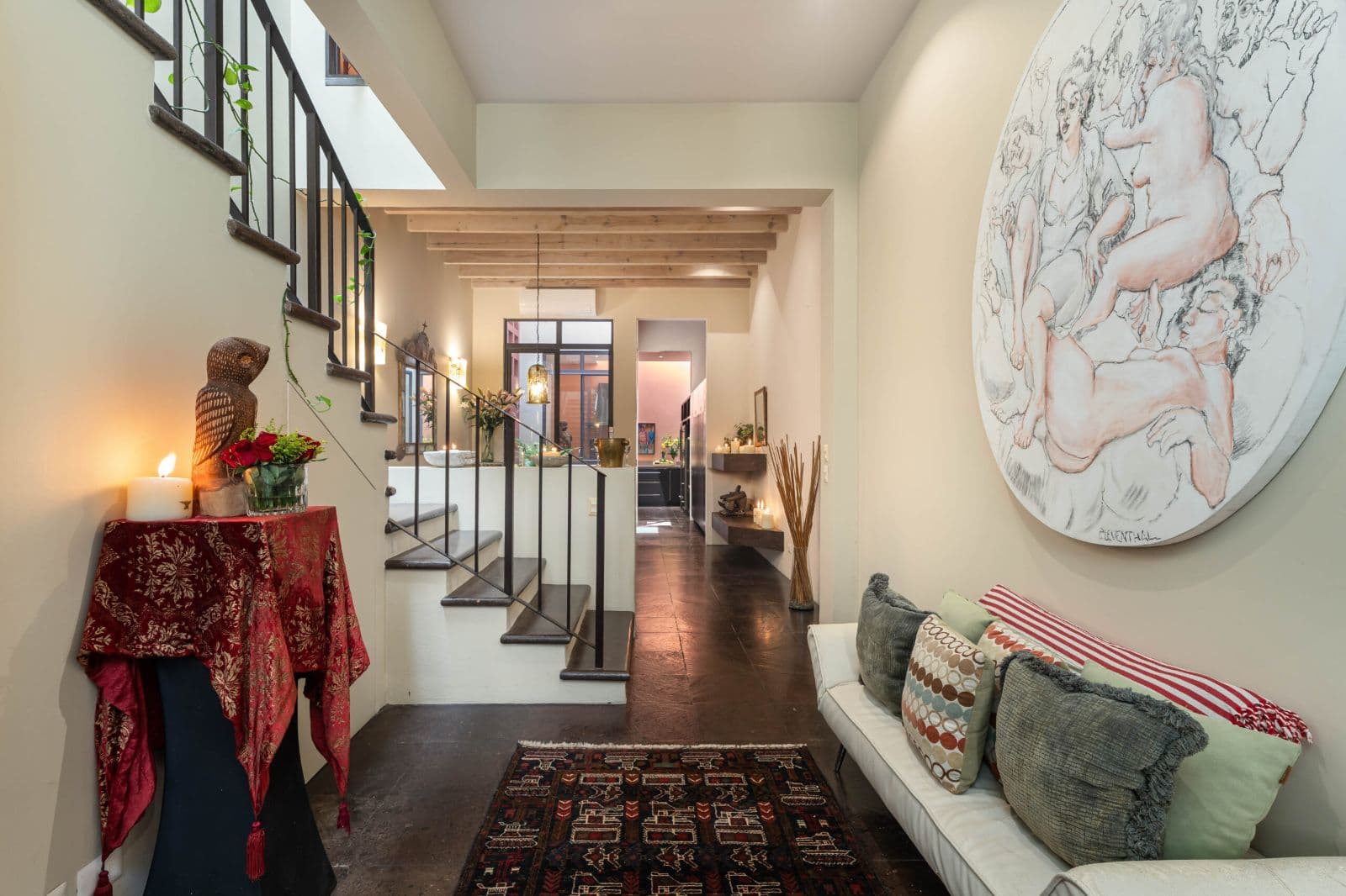 Casa Lagniappe — Centro, San Miguel de Allende — photo 8 — sophisticated entry with soaring ceilings