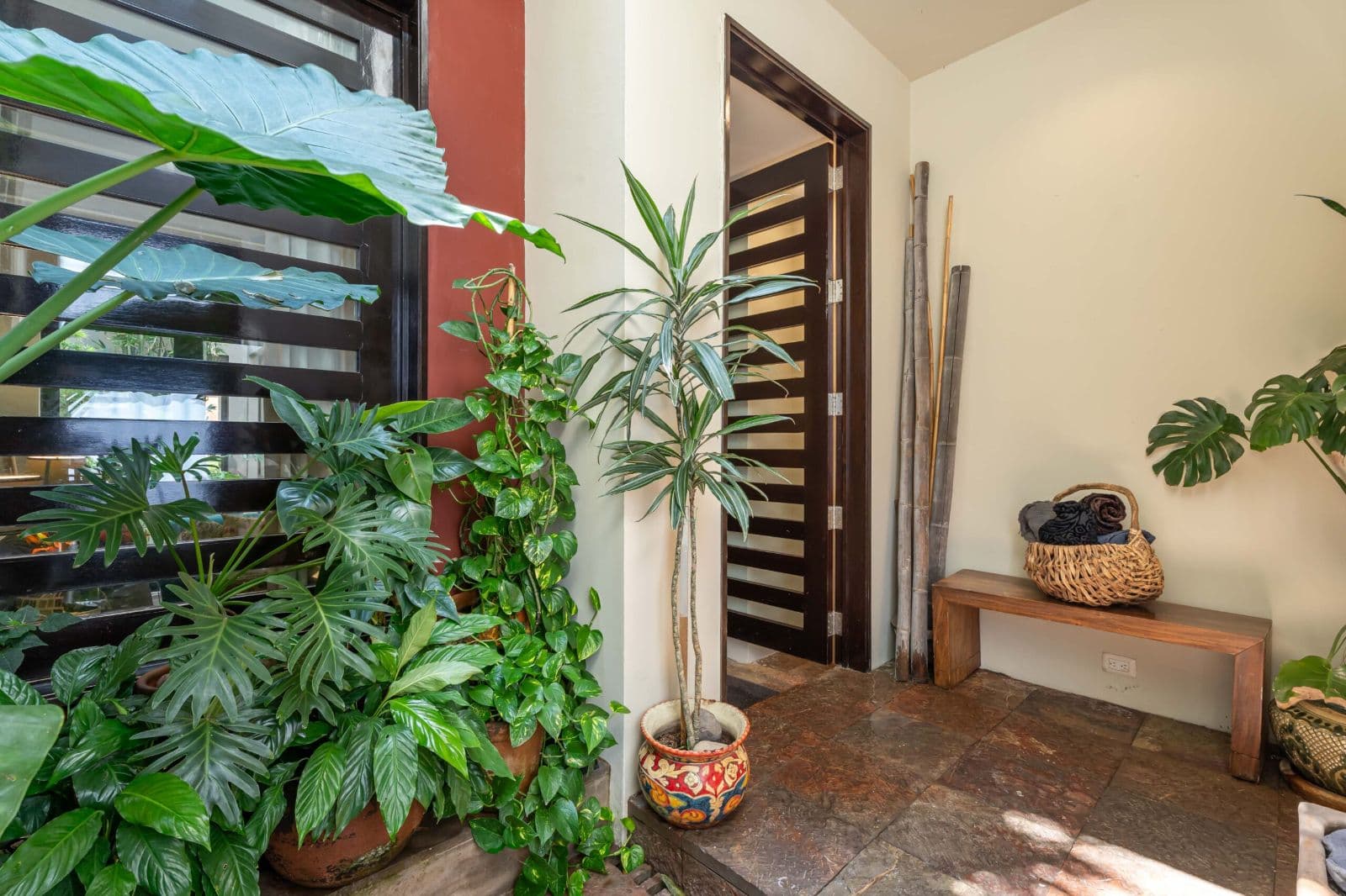 Casa Lagniappe — Centro, San Miguel de Allende — photo 3 — verdant entryway with authentic character