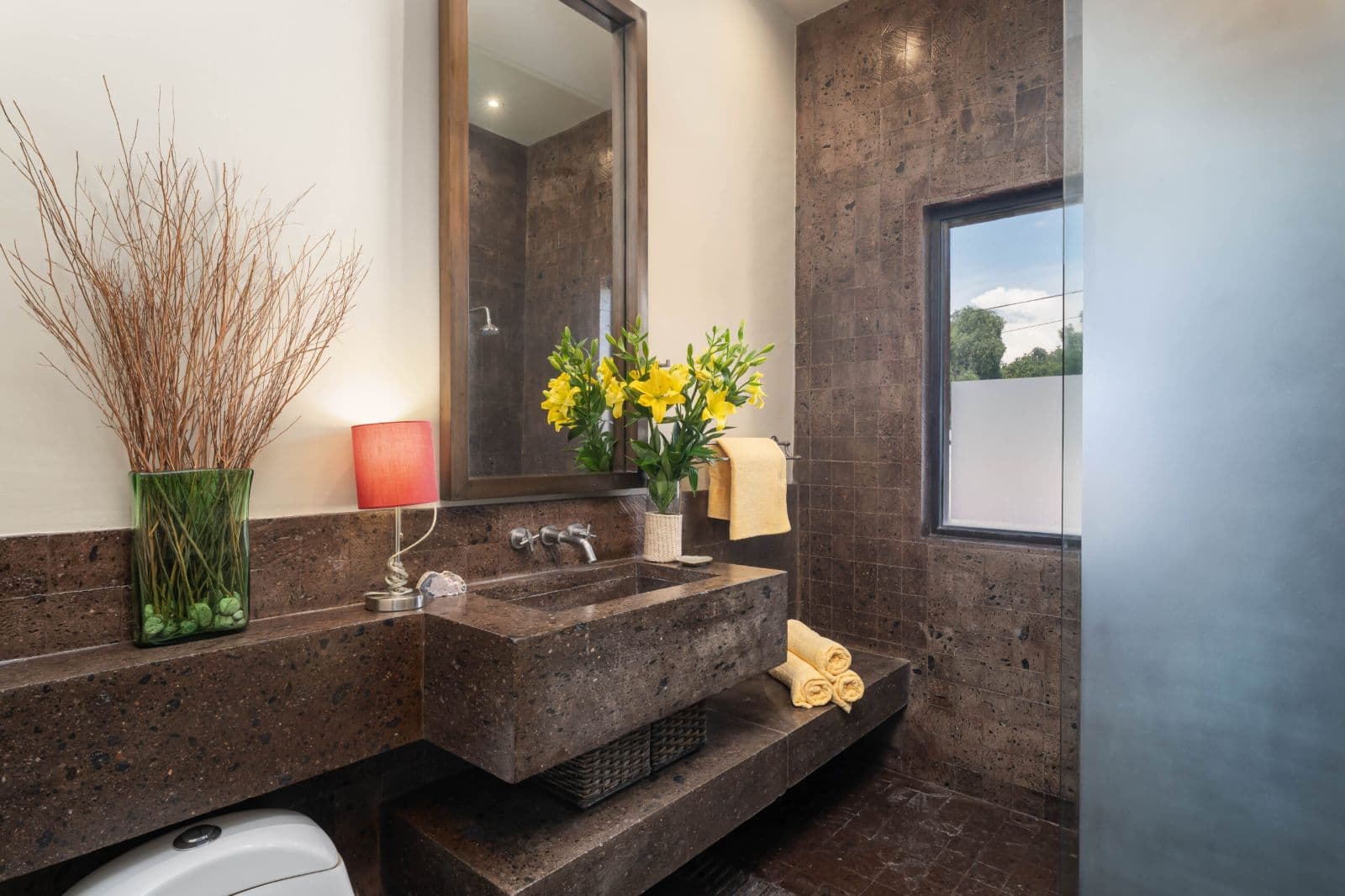 Casa Lagniappe — Centro, San Miguel de Allende — photo 17 — sophisticated spa-inspired ensuite bathroom
