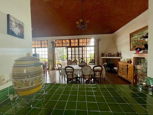 CASA AGAVE — Villa de los Frailes, San Miguel de Allende — photo 15 — elegant colonial dining with authentic character