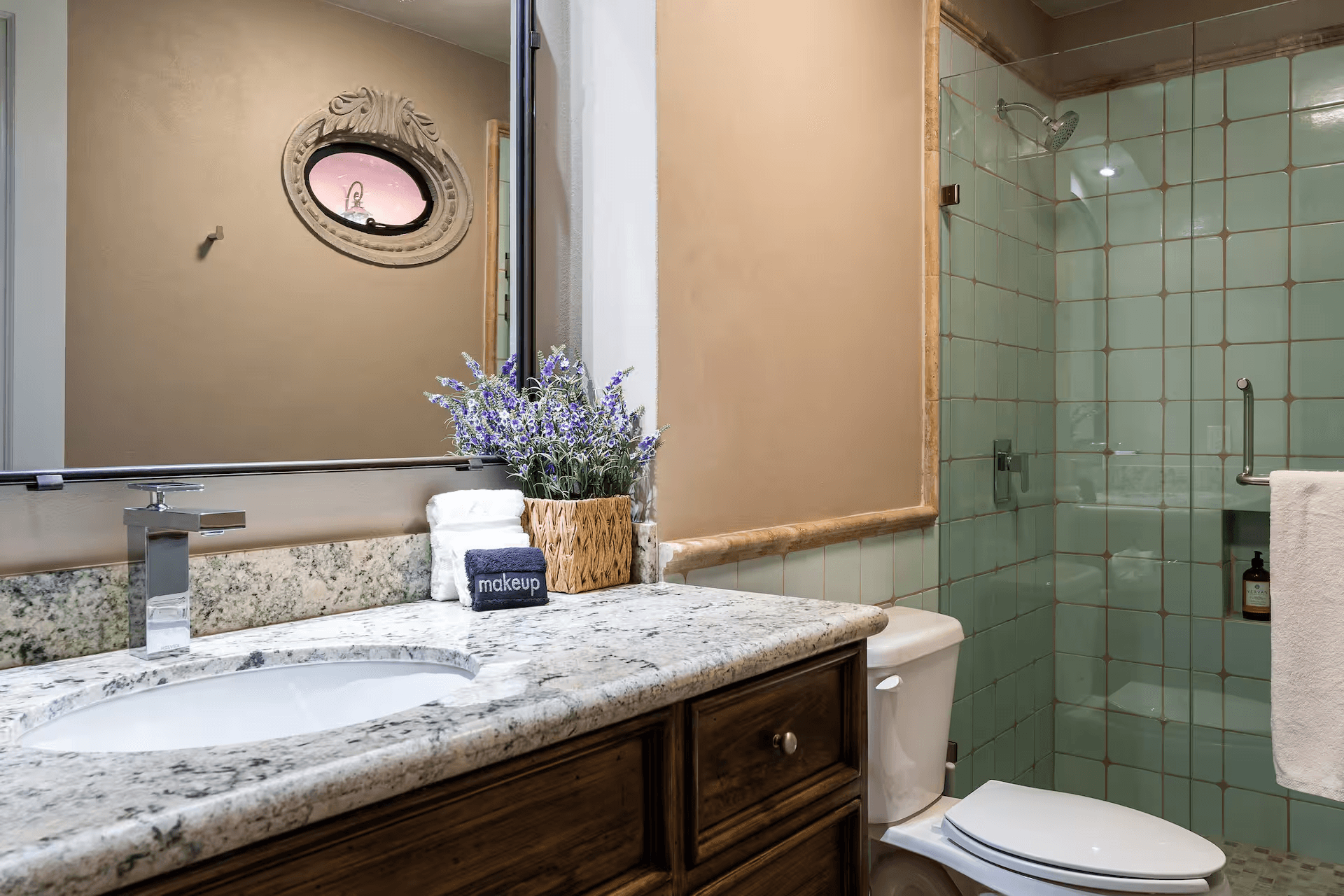 Casa Mimosa — San Antonio, San Miguel de Allende — photo 21 — spa-inspired master bath elegance