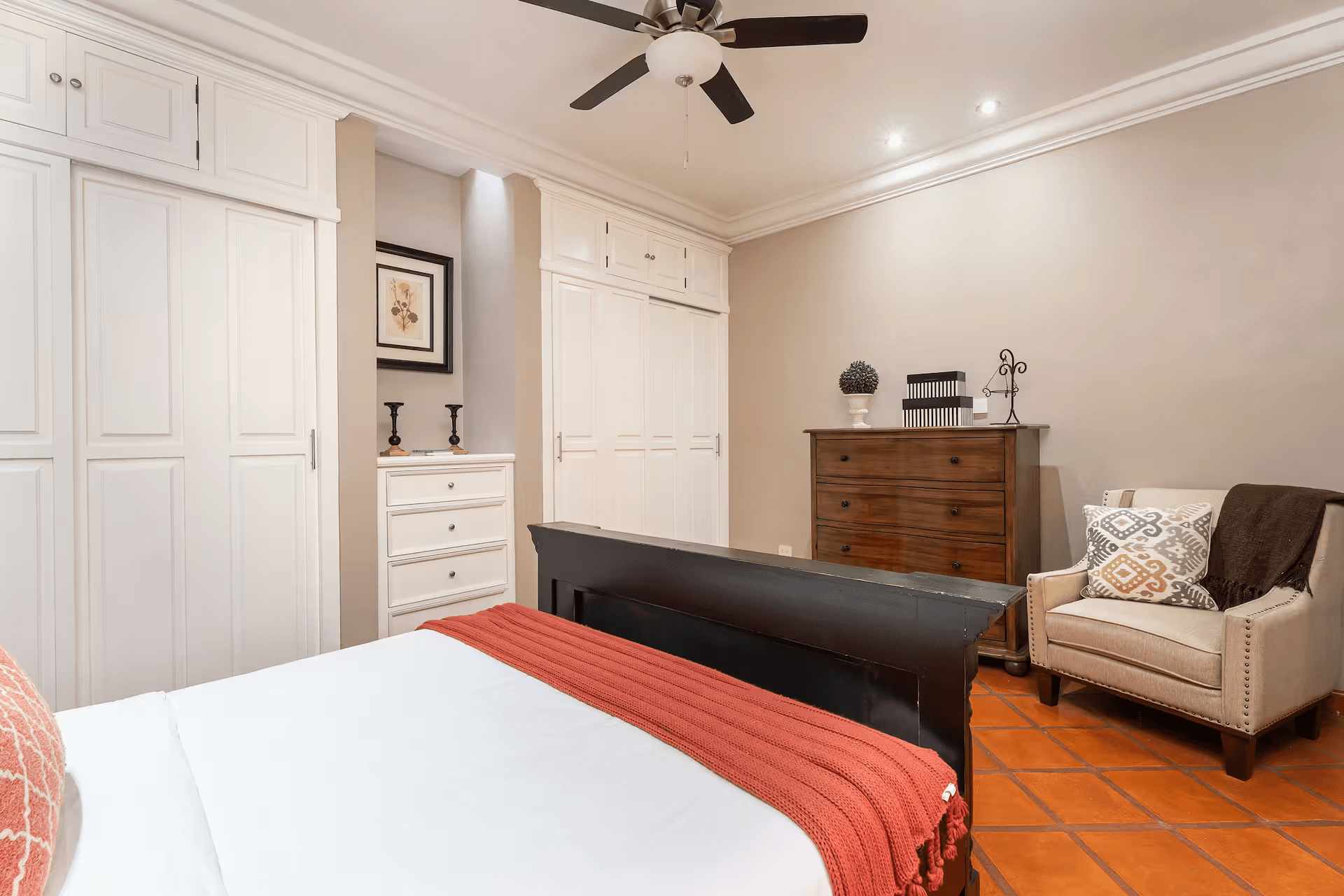 Casa Mimosa — San Antonio, San Miguel de Allende — photo 19 — elegant primary suite, refined finishes