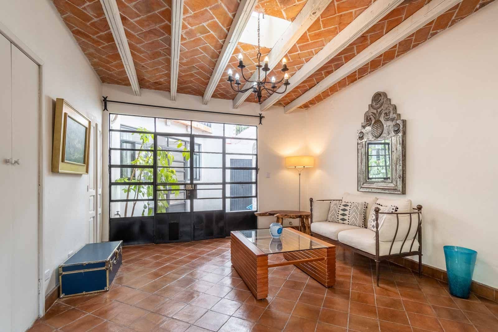 Casa Quebrada — Centro, San Miguel de Allende — photo 14 — soaring beamed ceilings, authentic charm
