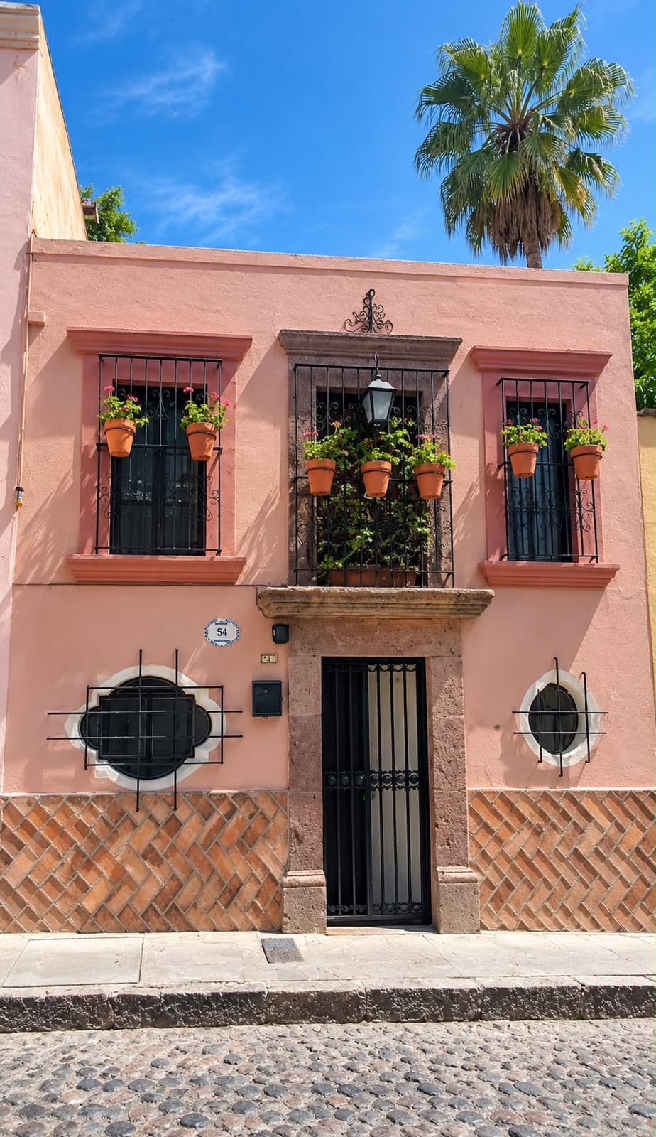 Casa 54 — Centro, San Miguel de Allende — photo 2 — charming colonial facade, sun-drenched elegance