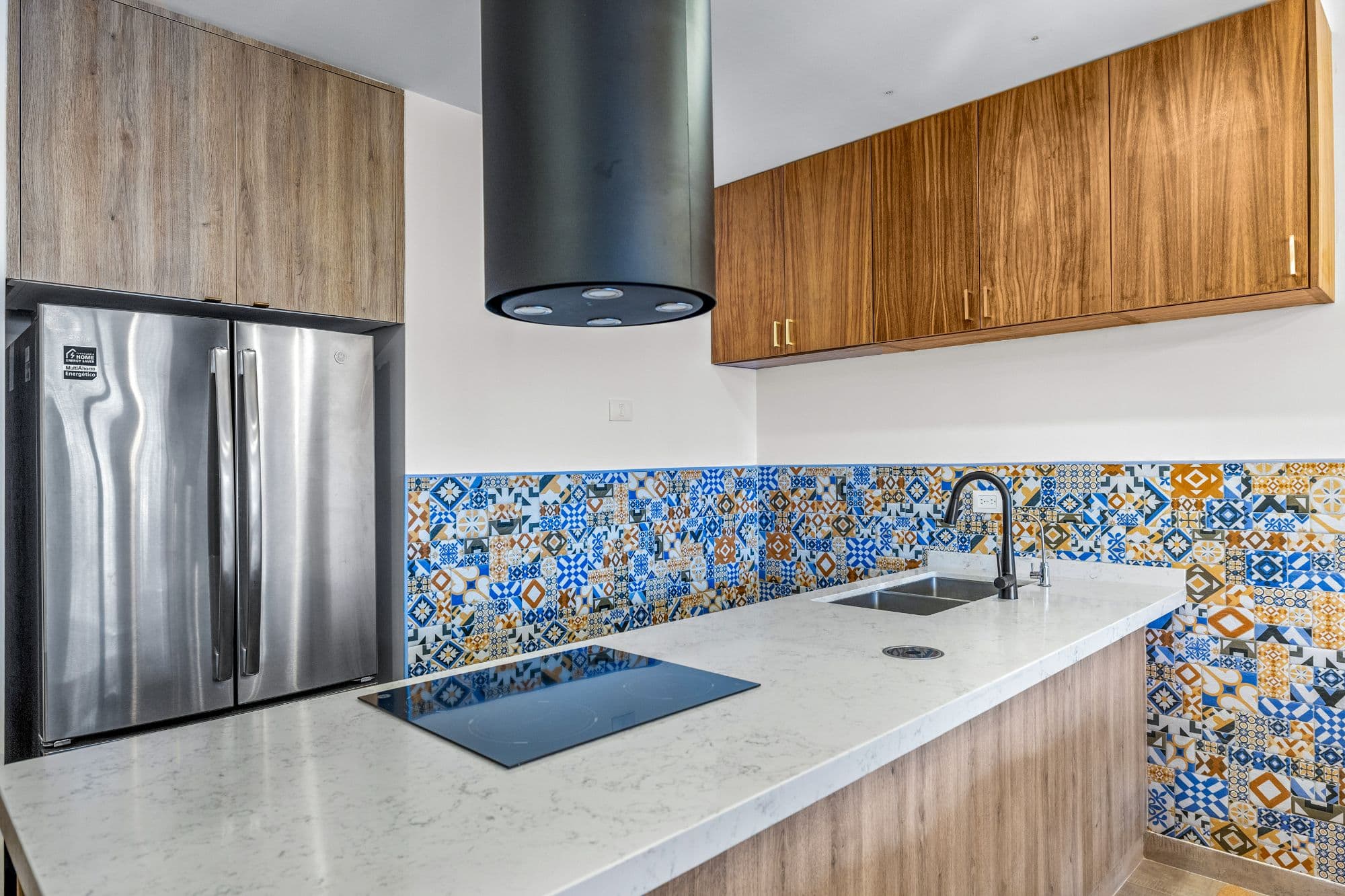 Barrio Santo 9C — Barrio Santo, San Miguel de Allende — photo 6 — contemporary kitchen, artisan tilework elegance