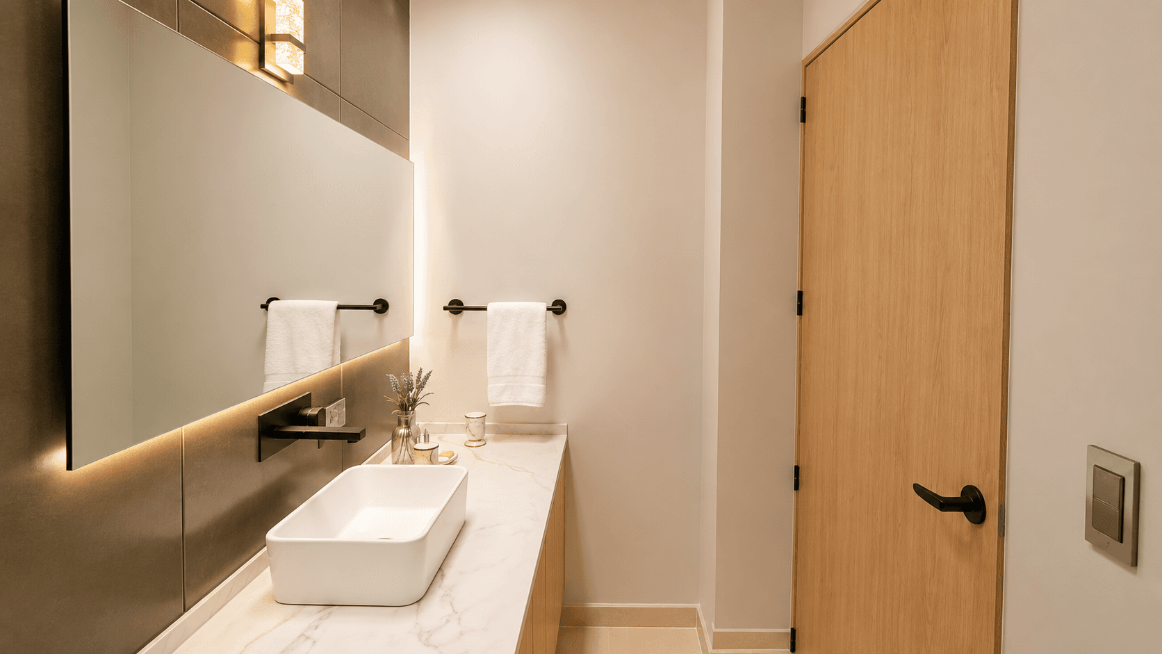 Casa Ventanas — Club de Golf Ventanas, San Miguel de Allende — photo 2 — contemporary spa-inspired luxury bathroom