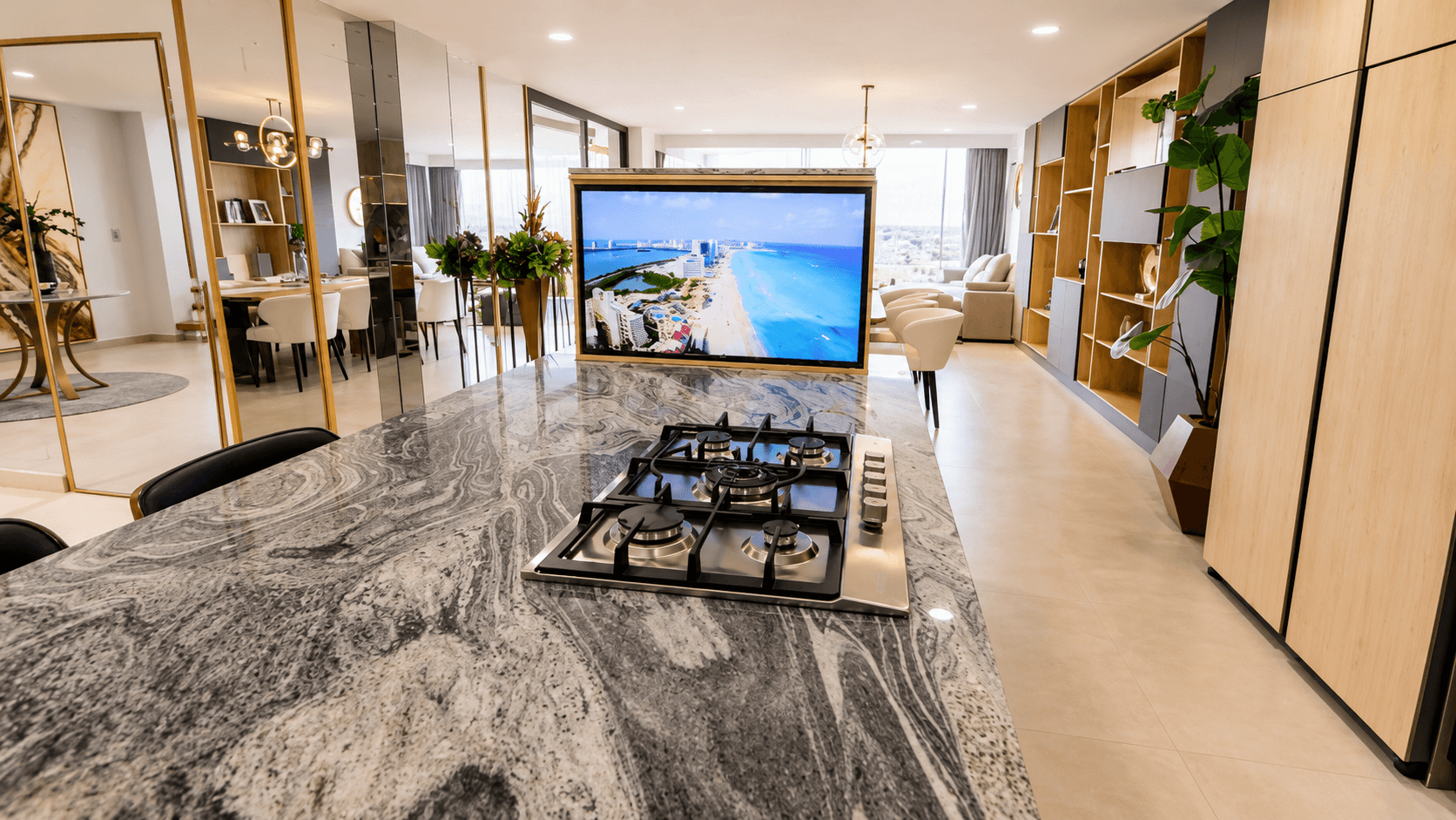 Casa Ventanas — Club de Golf Ventanas, San Miguel de Allende — photo 10 — contemporary luxury open-concept living elegance