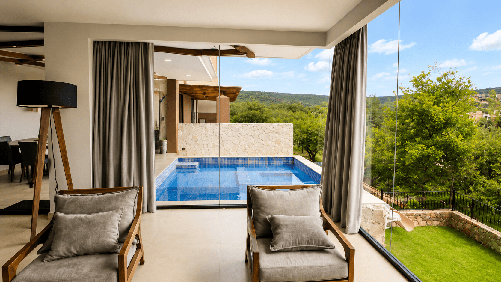 Casa Ventanas — Club de Golf Ventanas, San Miguel de Allende — photo 11 — panoramic valley views, heated pool perfection
