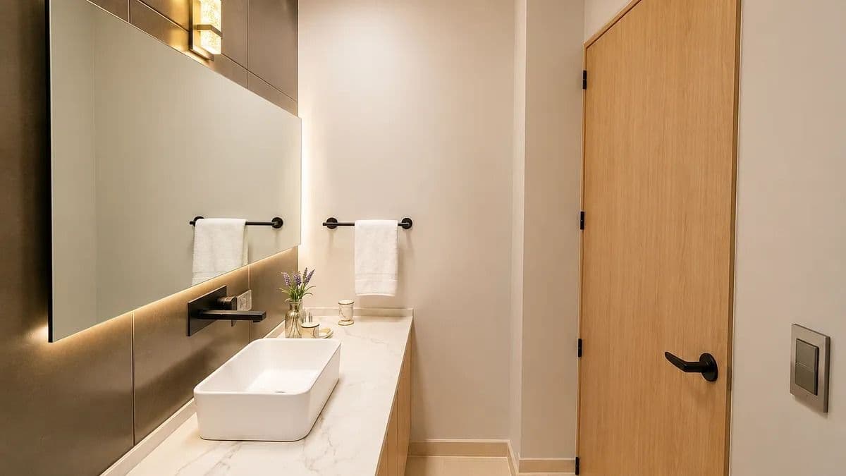 Casa Ventanas — Club de Golf Ventanas, San Miguel de Allende — photo 32 — contemporary spa-inspired ensuite bathroom