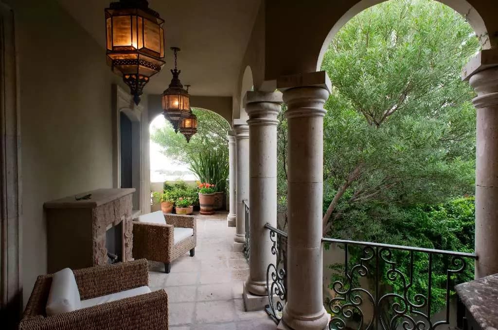 Casa Lyla — Balcones, San Miguel de Allende — photo 7 — elegant colonial terrace, verdant views