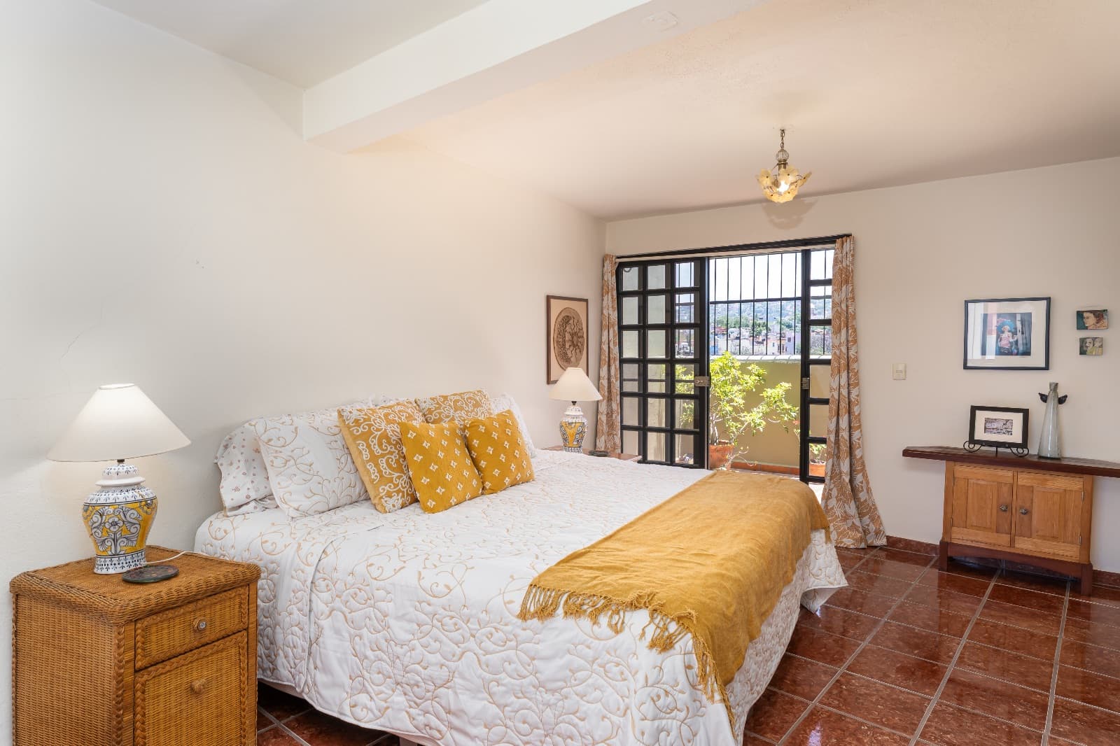 Casa Morada — San Antonio, San Miguel de Allende — photo 11 — sun-drenched master suite, mountain views
