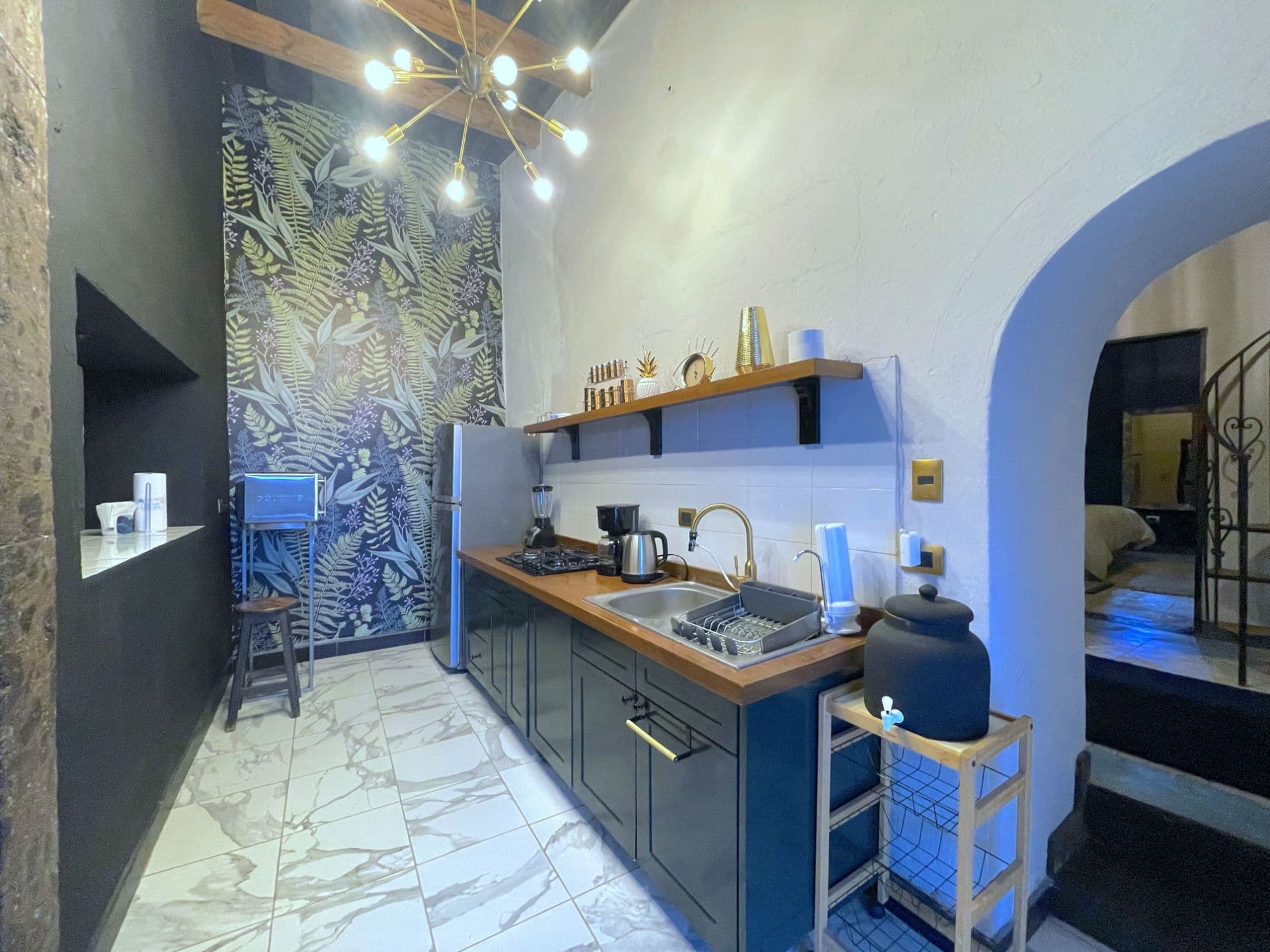 Casa Correo — San Miguel de Allende Centro, San Miguel de Allende — photo 9 — sophisticated modern kitchen, artisanal charm