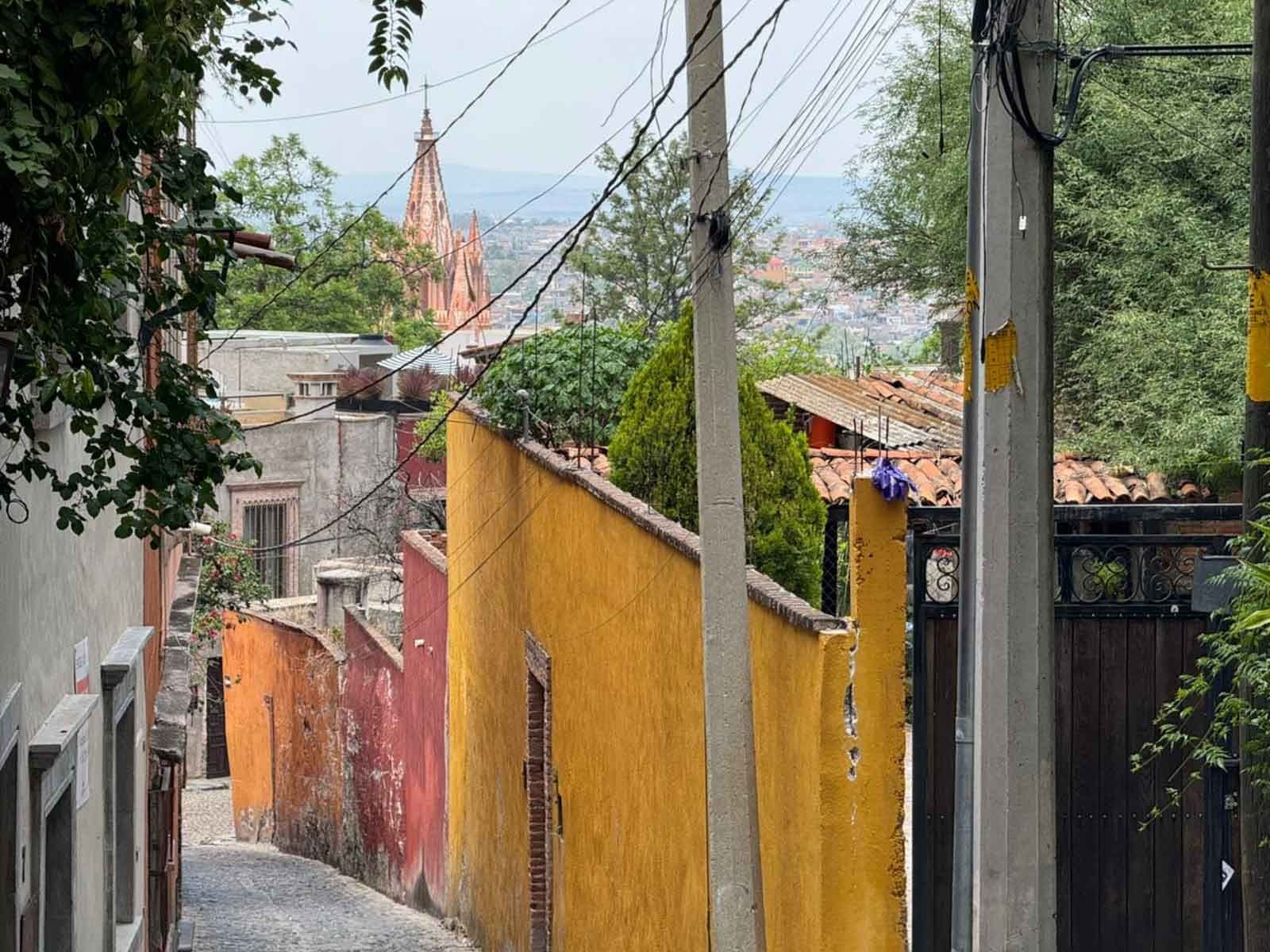 La Esquina Mágica — Centro, San Miguel de Allende — photo 16 — charming colonial street with iconic church views