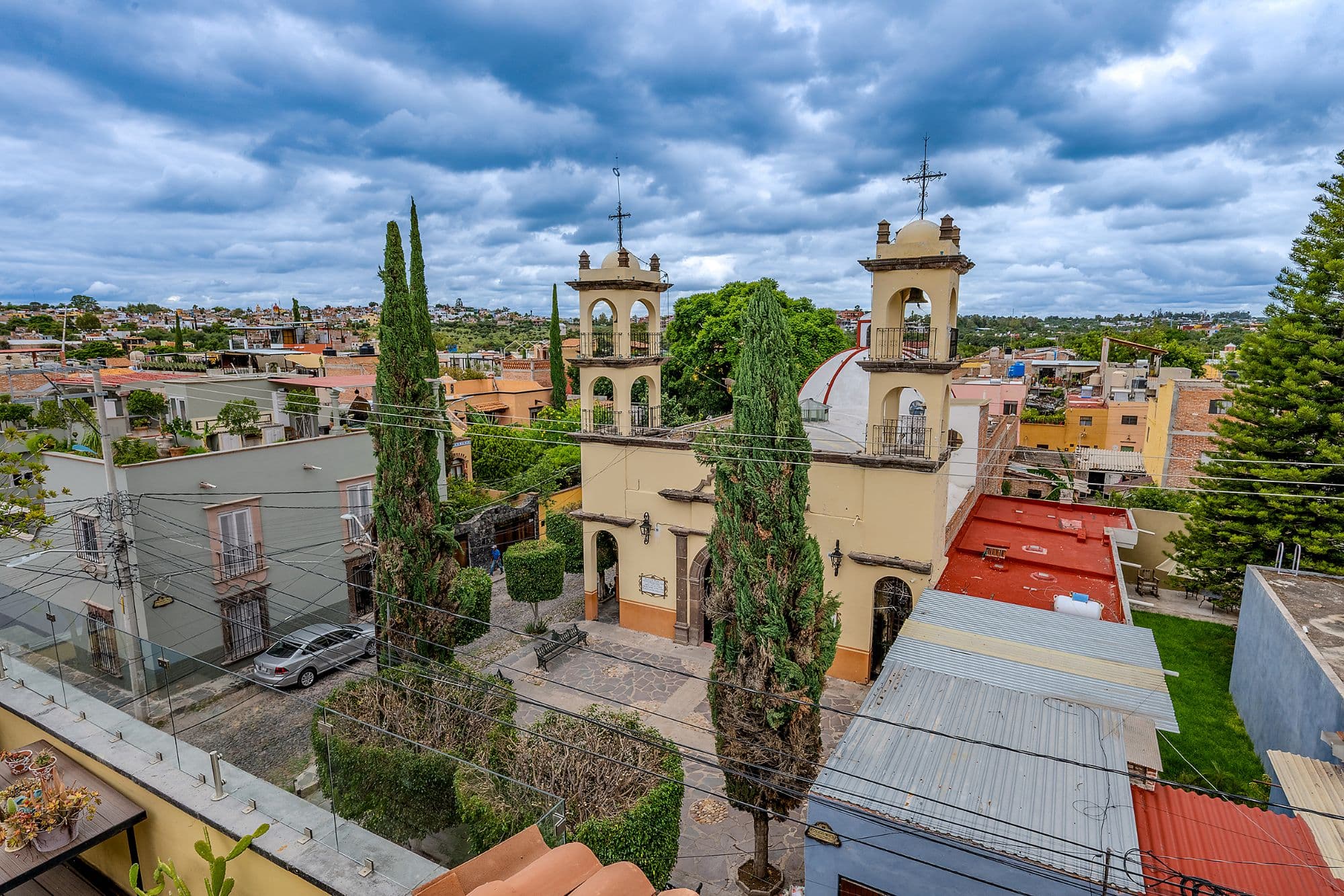 Casa de los Leones — Guadalupe, San Miguel de Allende — photo 24 — charming colonial rooftop with panoramic vistas