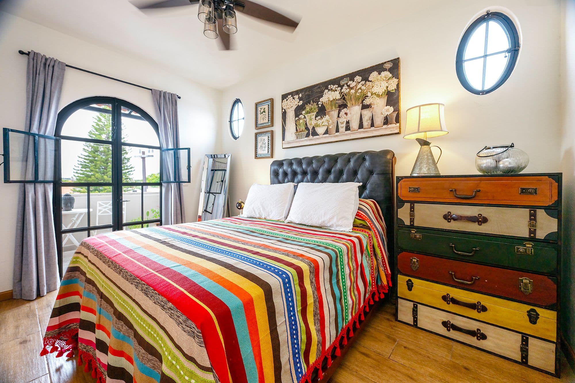 Casa de los Leones — Guadalupe, San Miguel de Allende — photo 16 — luminous master suite, artisanal elegance